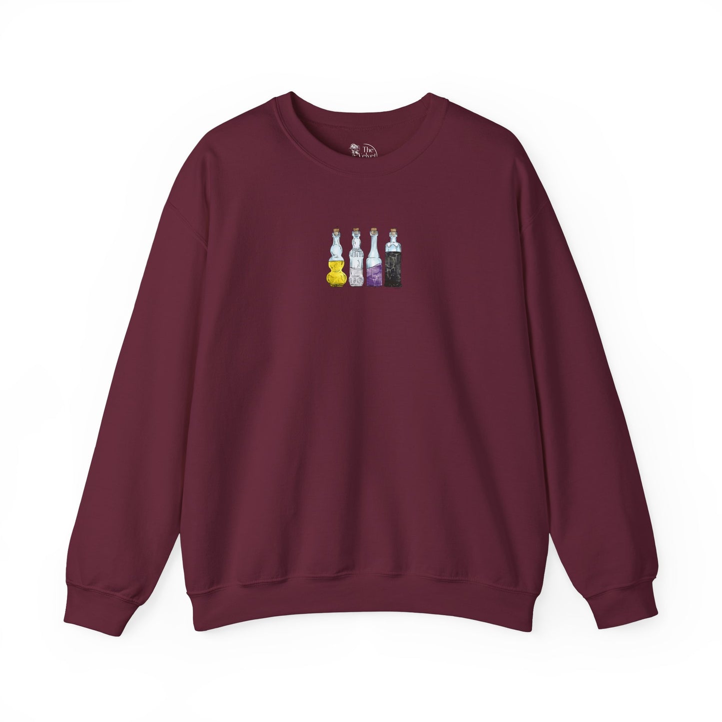 Nonbinary Pride Flag Potion Bottles - Adult Unisex Sweatshirt