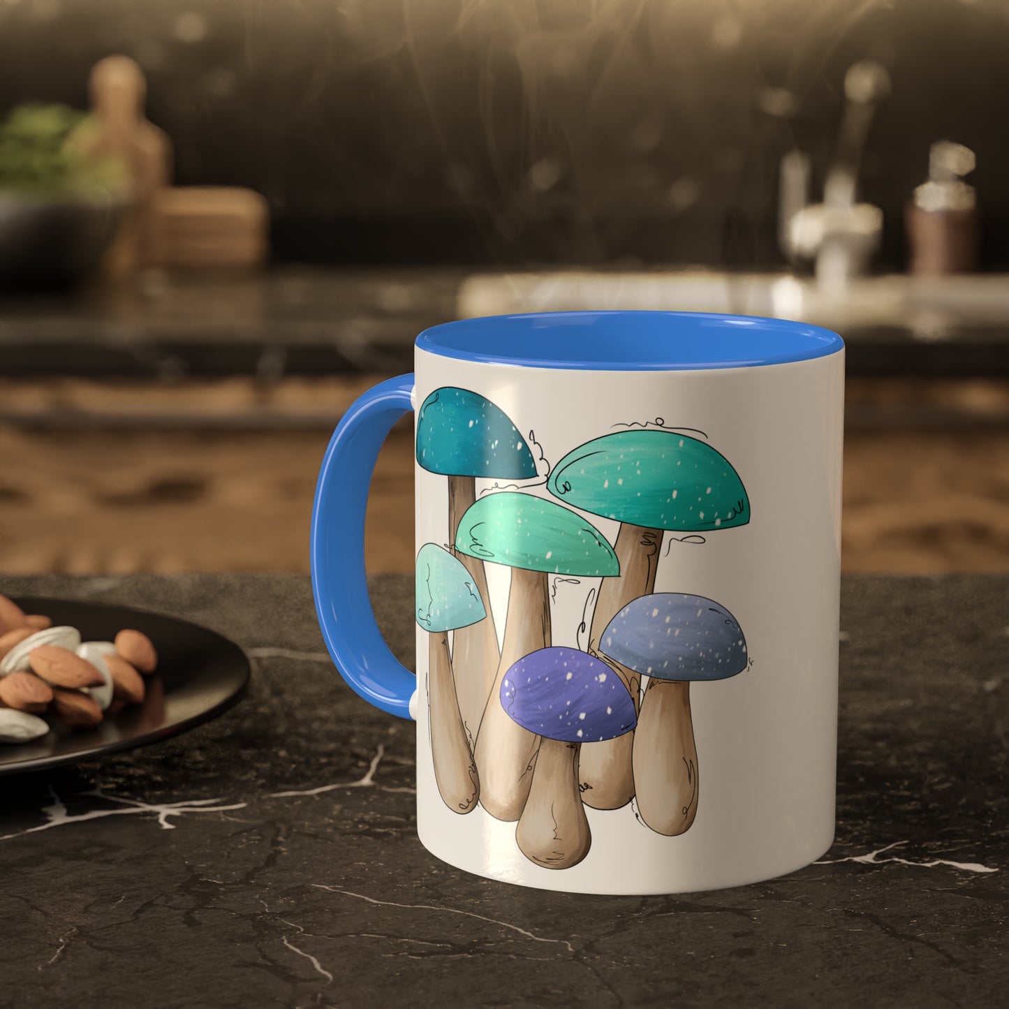 Neptunic Pride Flag Mushrooms - Mug