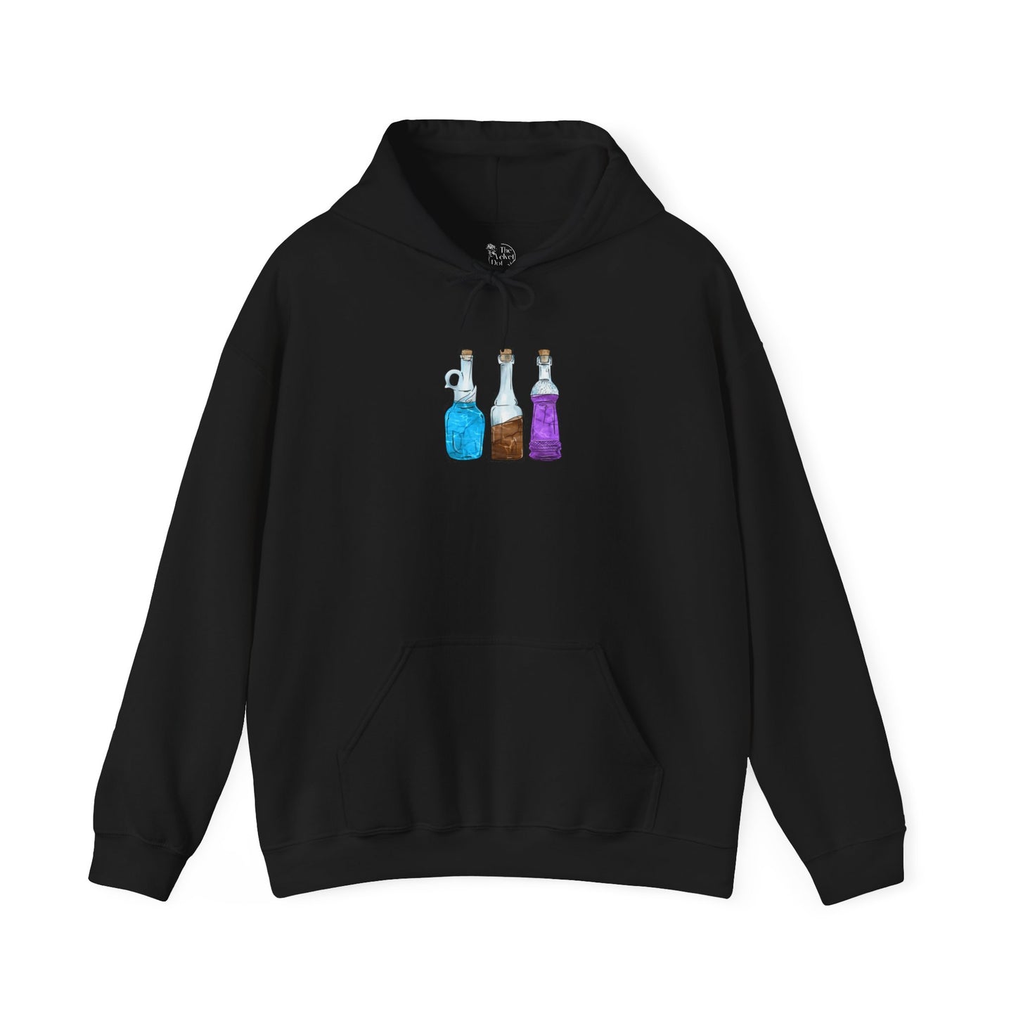 Androsexual Pride Flag Potion Bottles - Adult Unisex Hoodie