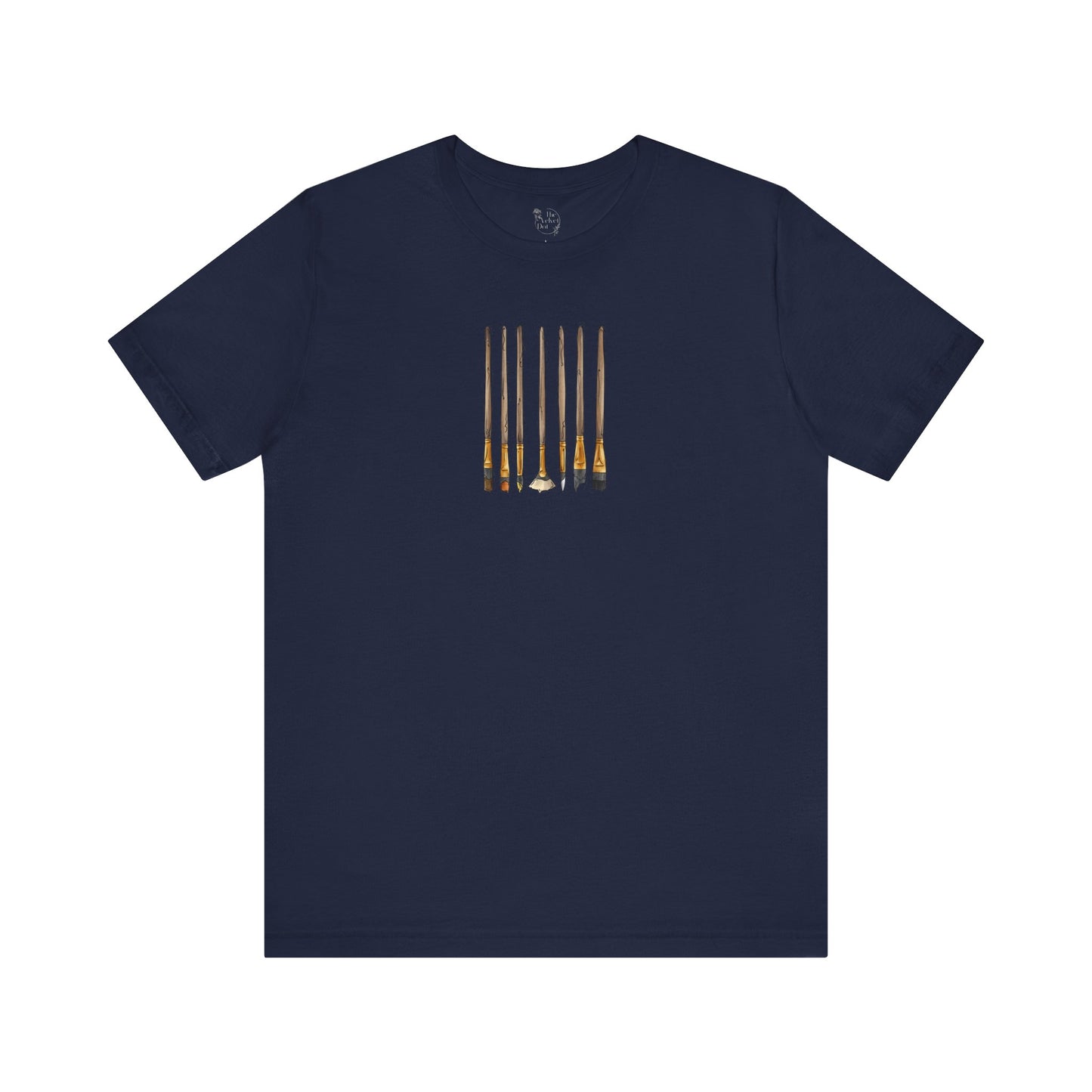 Bear Pride Flag Paint Brushes - Unisex T-Shirt
