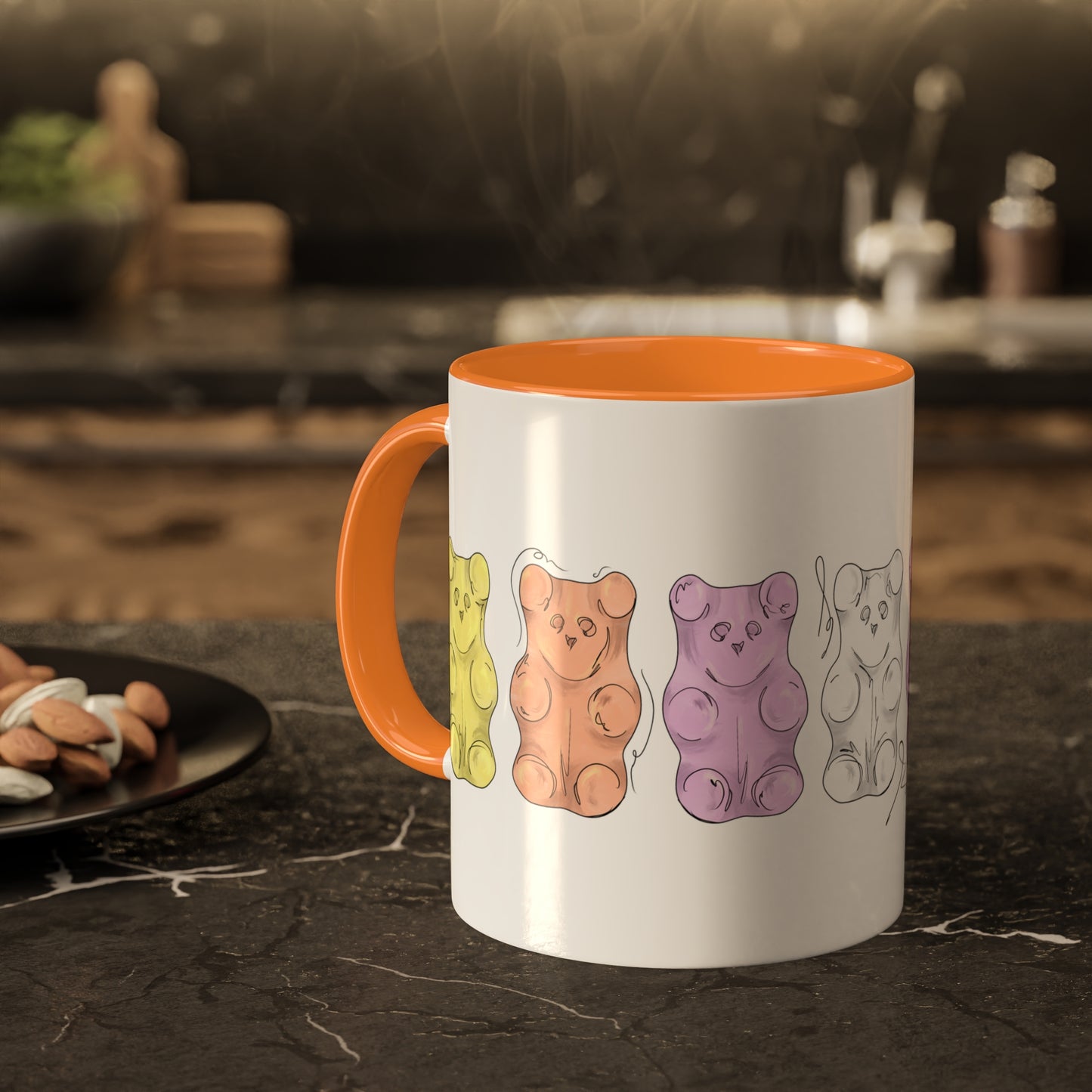 Pangender Pride Flag Gummy Bears - Mug