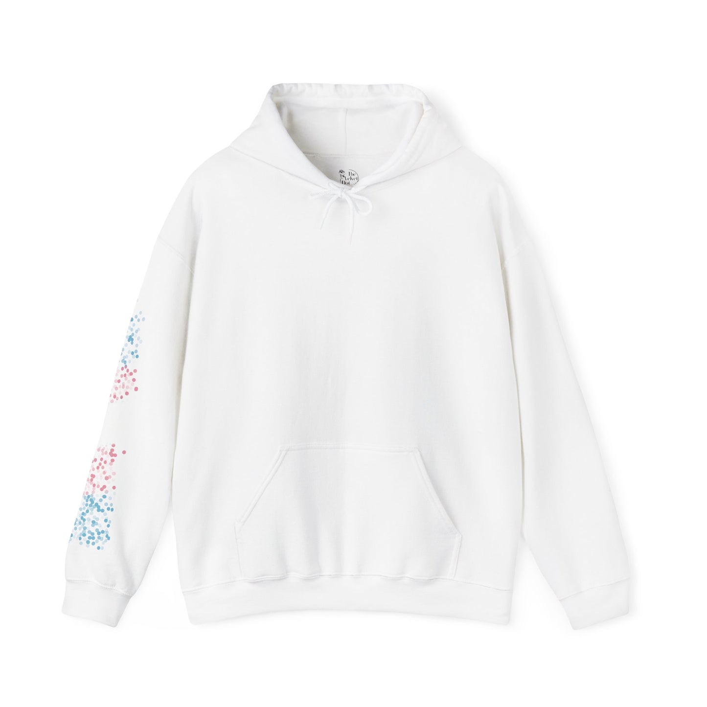 Transgender Pride Flag Dots - Adult Unisex Hoodie