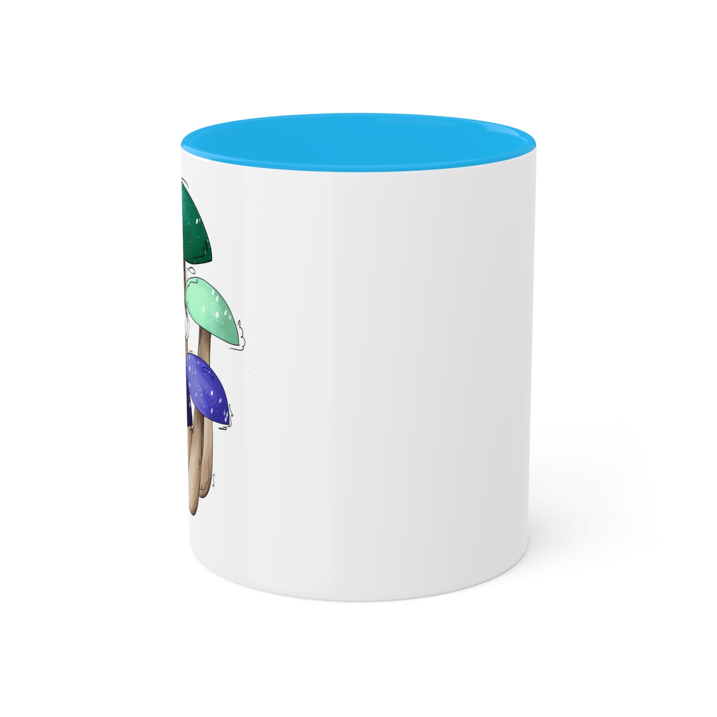 Gay Male Pride Flag Mushrooms - Mug