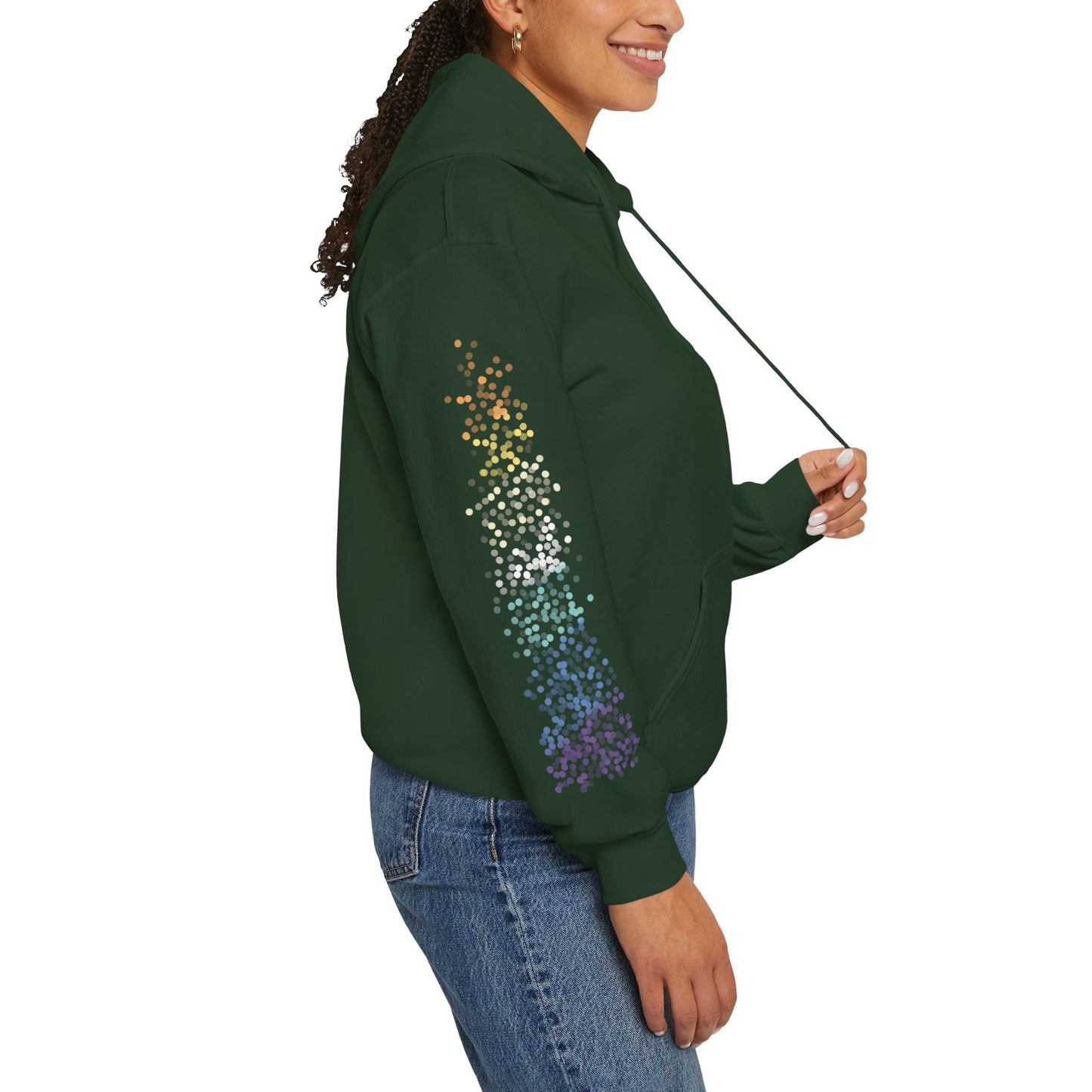 Genderfaun Pride Flag Dots - Adult Unisex Hoodie