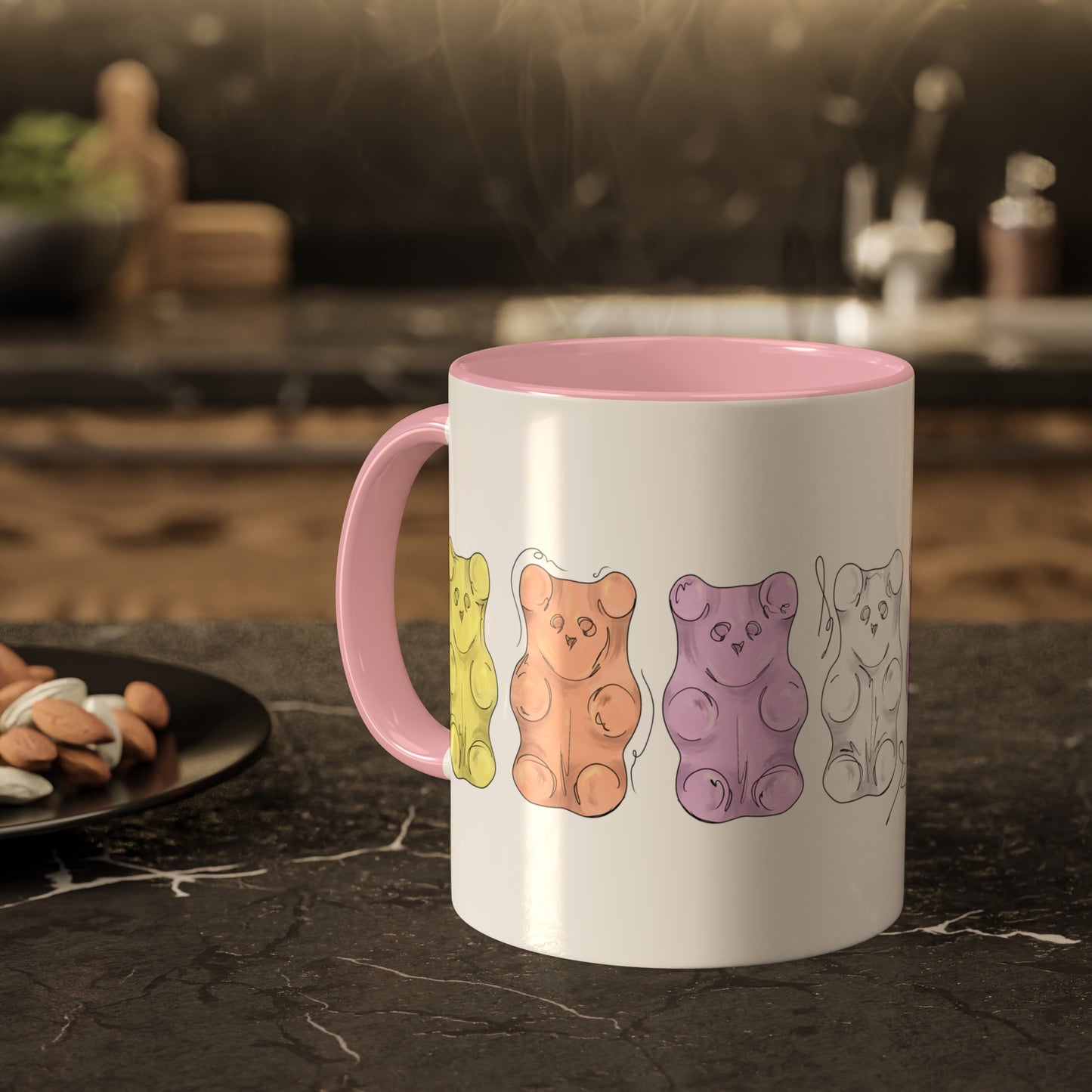 Pangender Pride Flag Gummy Bears - Mug