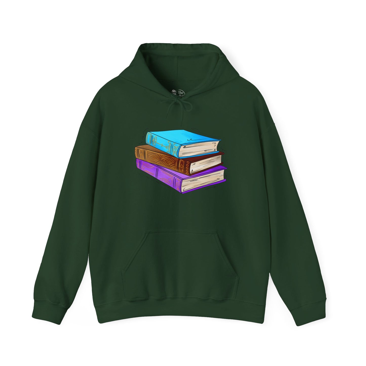 Androsexual Pride Flag Old Books - Adult Unisex Hoodie