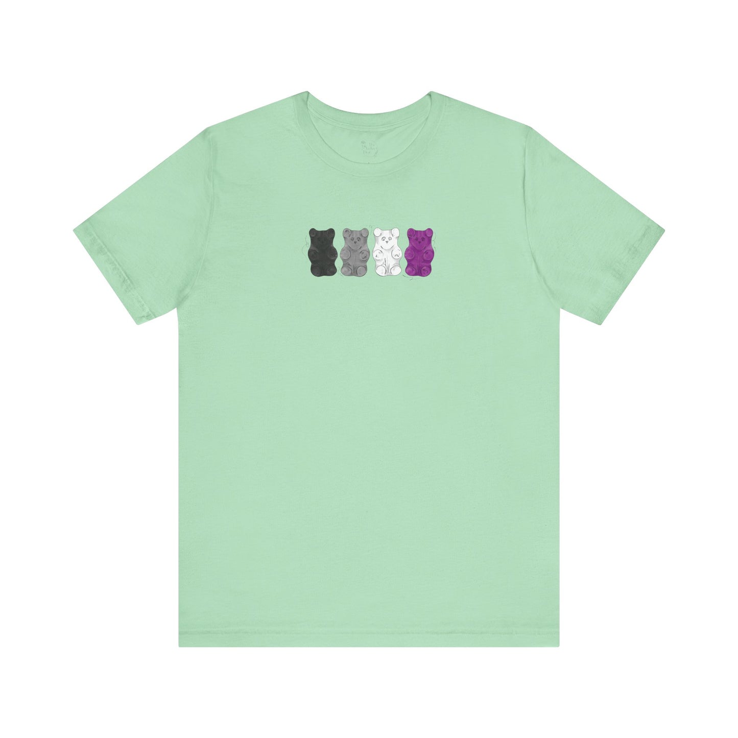 Asexual Pride Flag Gummy Bears - Unisex T-Shirt