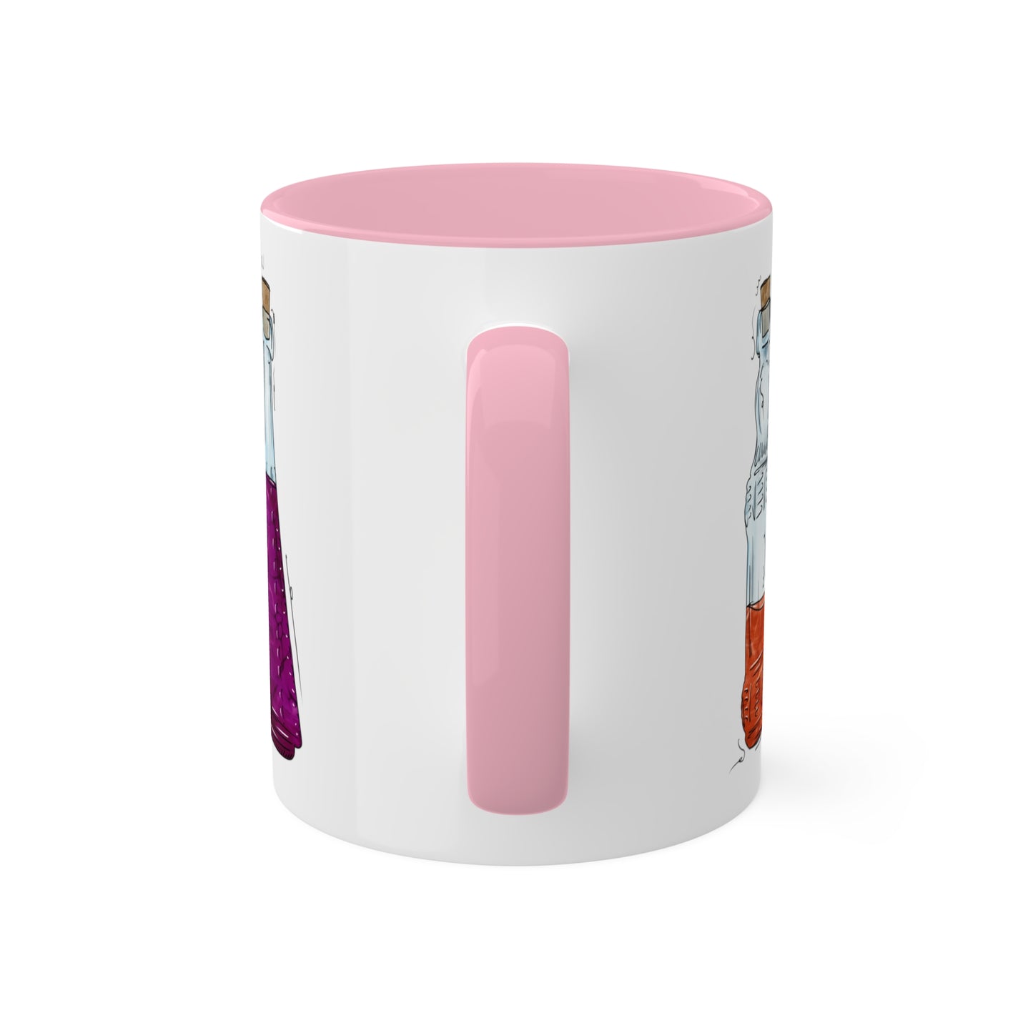 Lesbian Pride Flag Potion Bottles - Mug