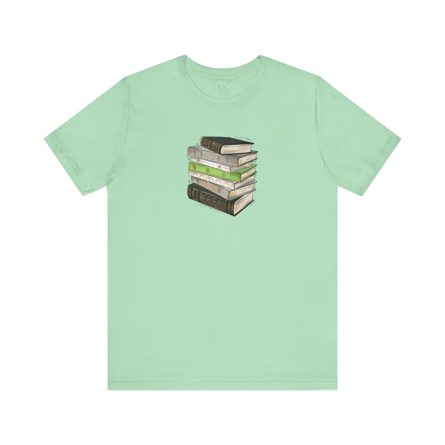 Agender Pride Flag Old Books - Unisex T-Shirt