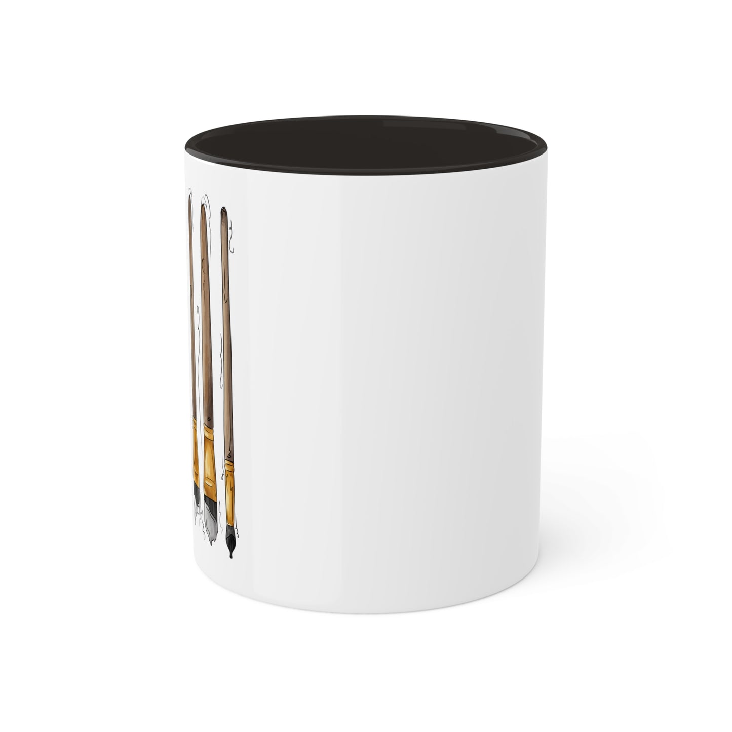Agender Pride Flag Paint Brushes - Mug