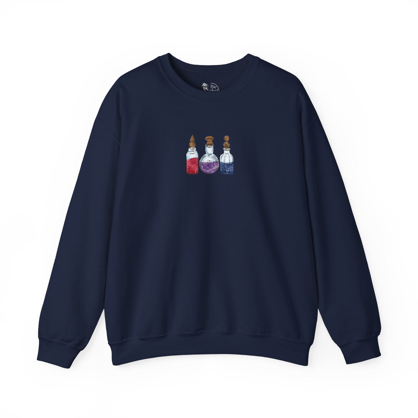 Bisexual Pride Flag Potion Bottles - Adult Unisex Sweatshirt