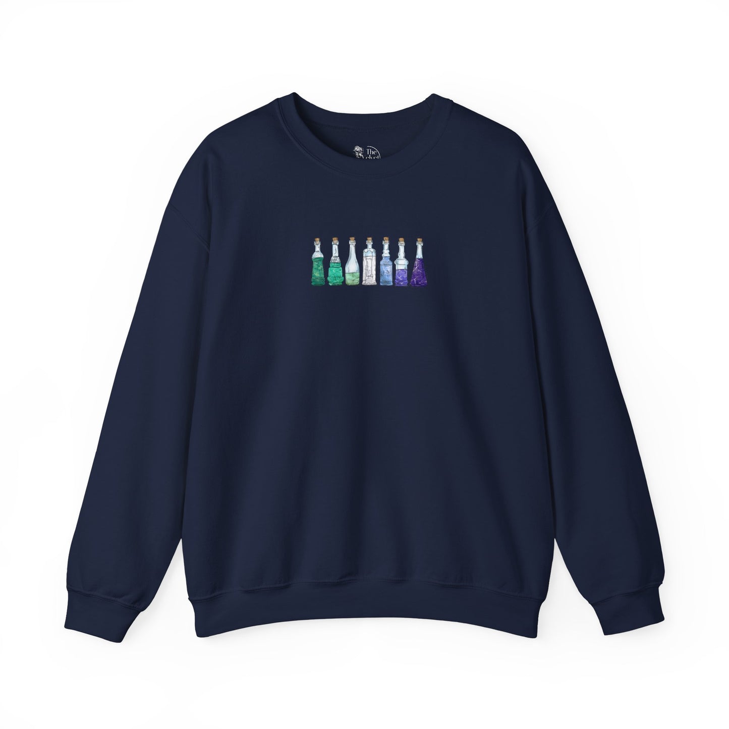 Gay Male Pride Flag Potion Bottles - Adult Unisex Sweatshirt