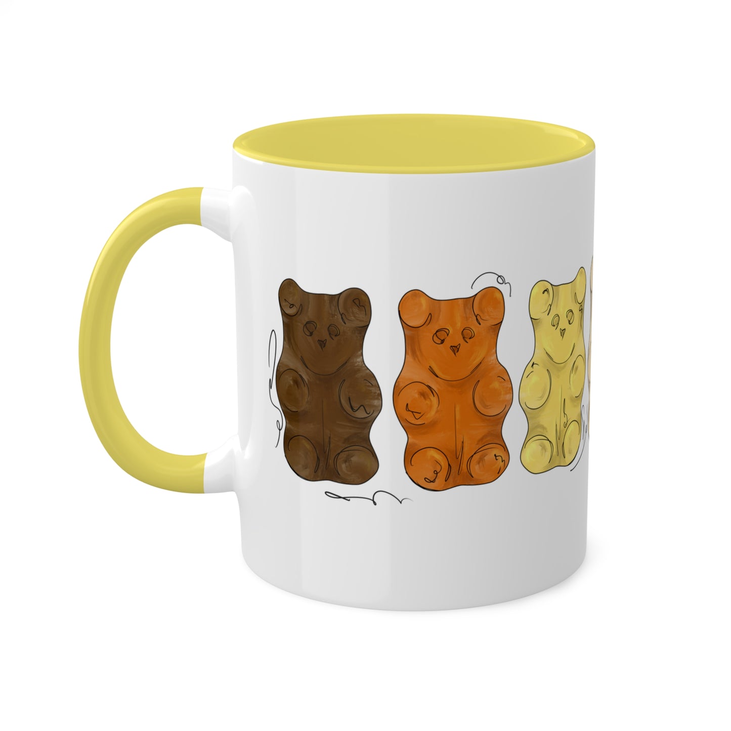 Bear Pride Flag Gummy Bears - Mug