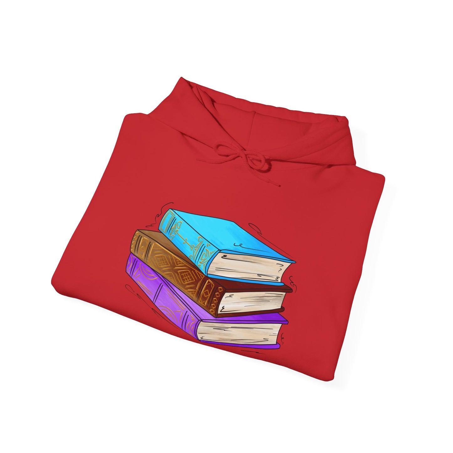 Androsexual Pride Flag Old Books - Adult Unisex Hoodie