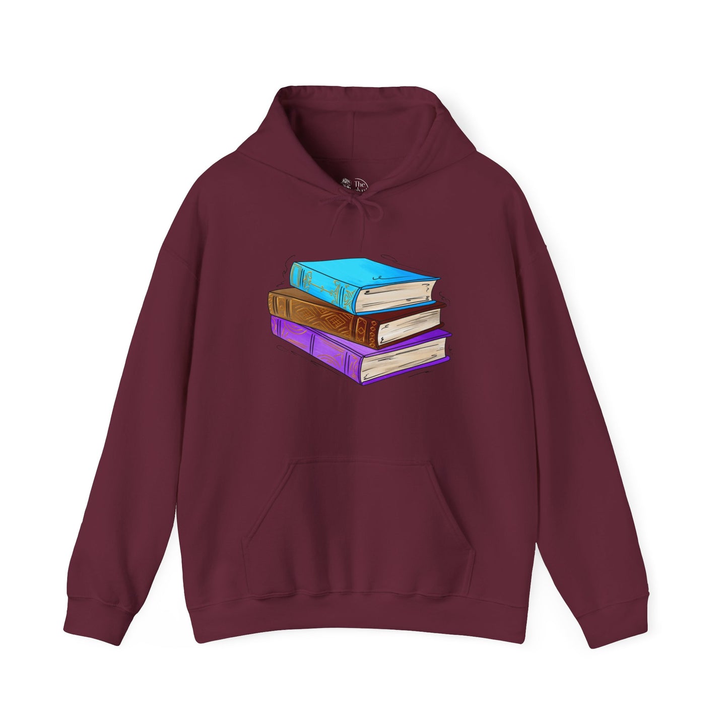 Androsexual Pride Flag Old Books - Adult Unisex Hoodie