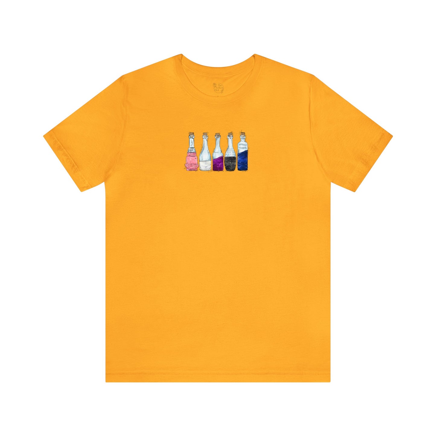Genderfluid Pride Flag Potion Bottles - Unisex T-Shirt