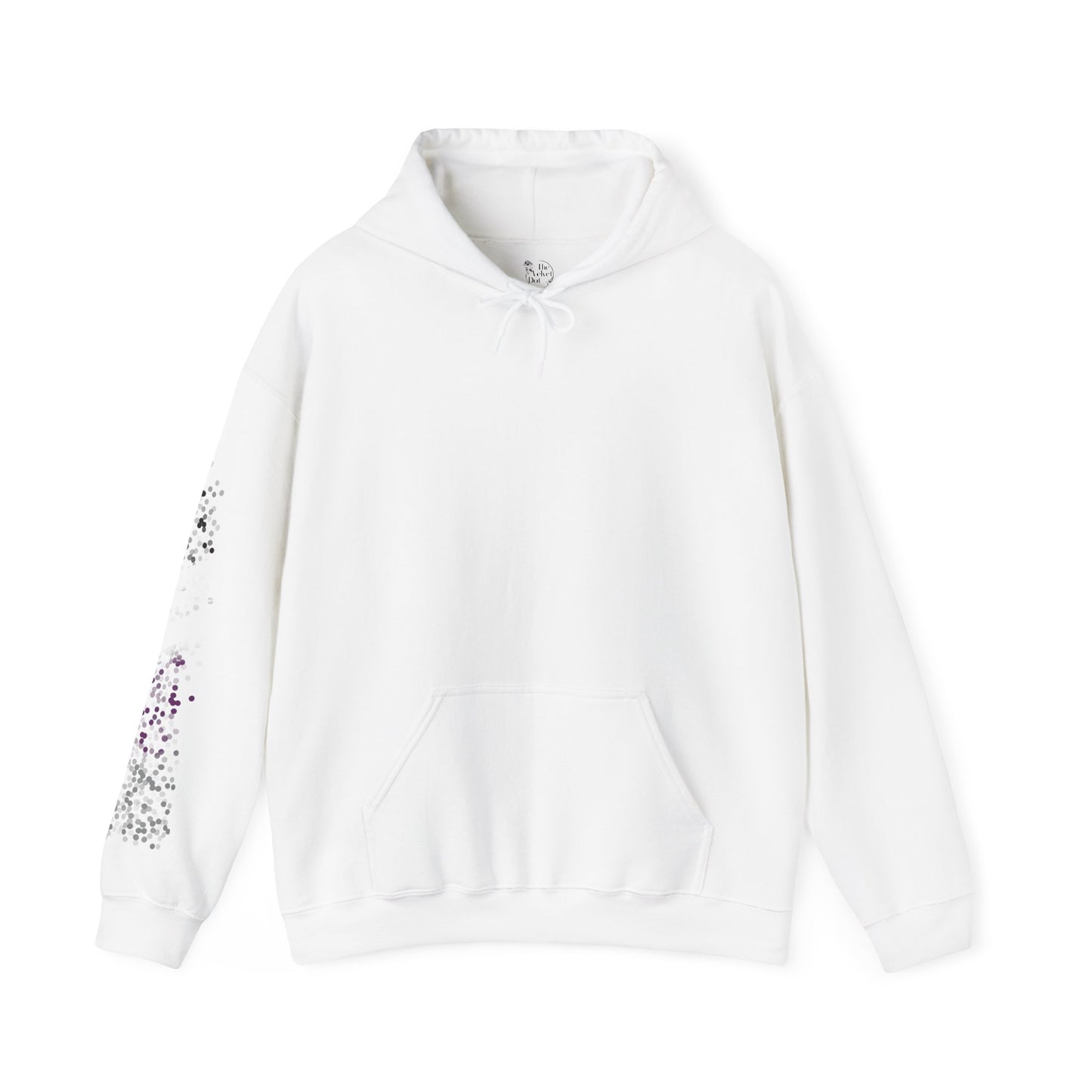 Demisexual Pride Flag Dots - Adult Unisex Hoodie