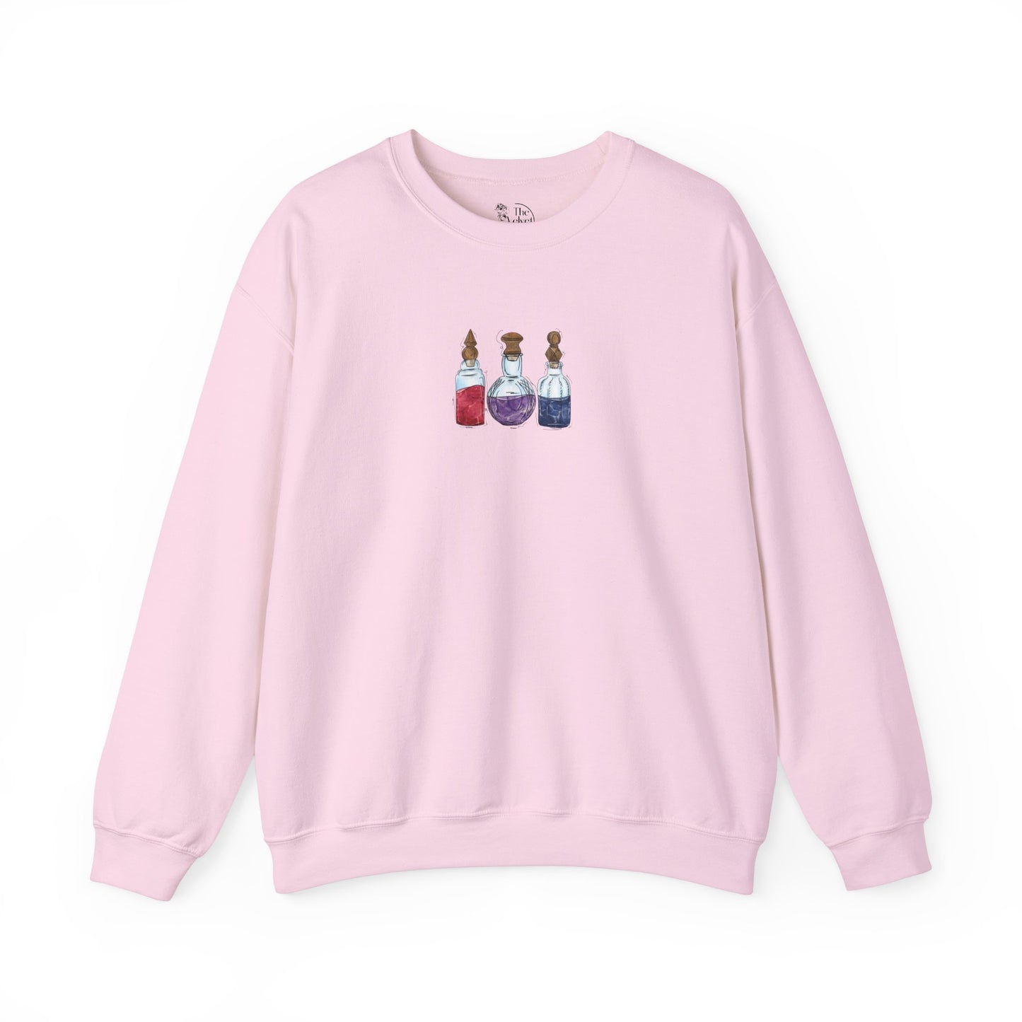 Bisexual Pride Flag Potion Bottles - Adult Unisex Sweatshirt