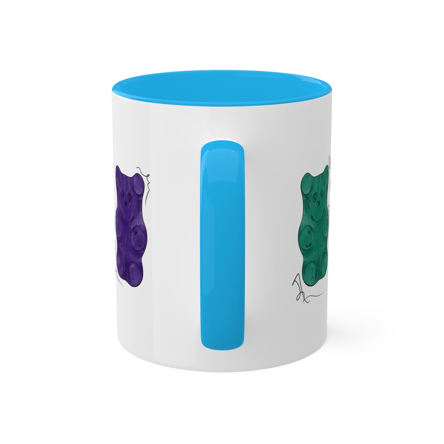 Gay Male Pride Flag Gummy Bears - Mug