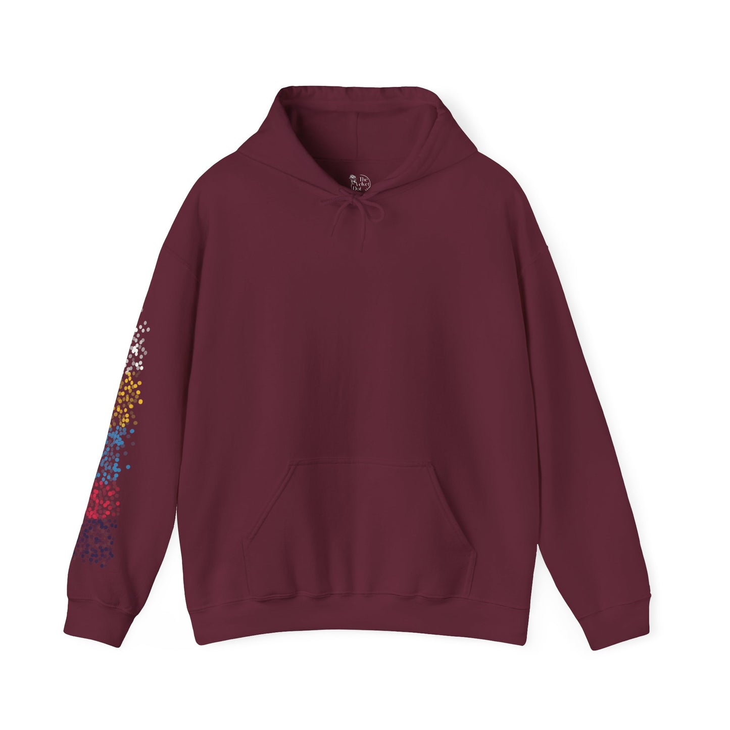 Polyamorous Pride Flag Dots - Adult Unisex Hoodie