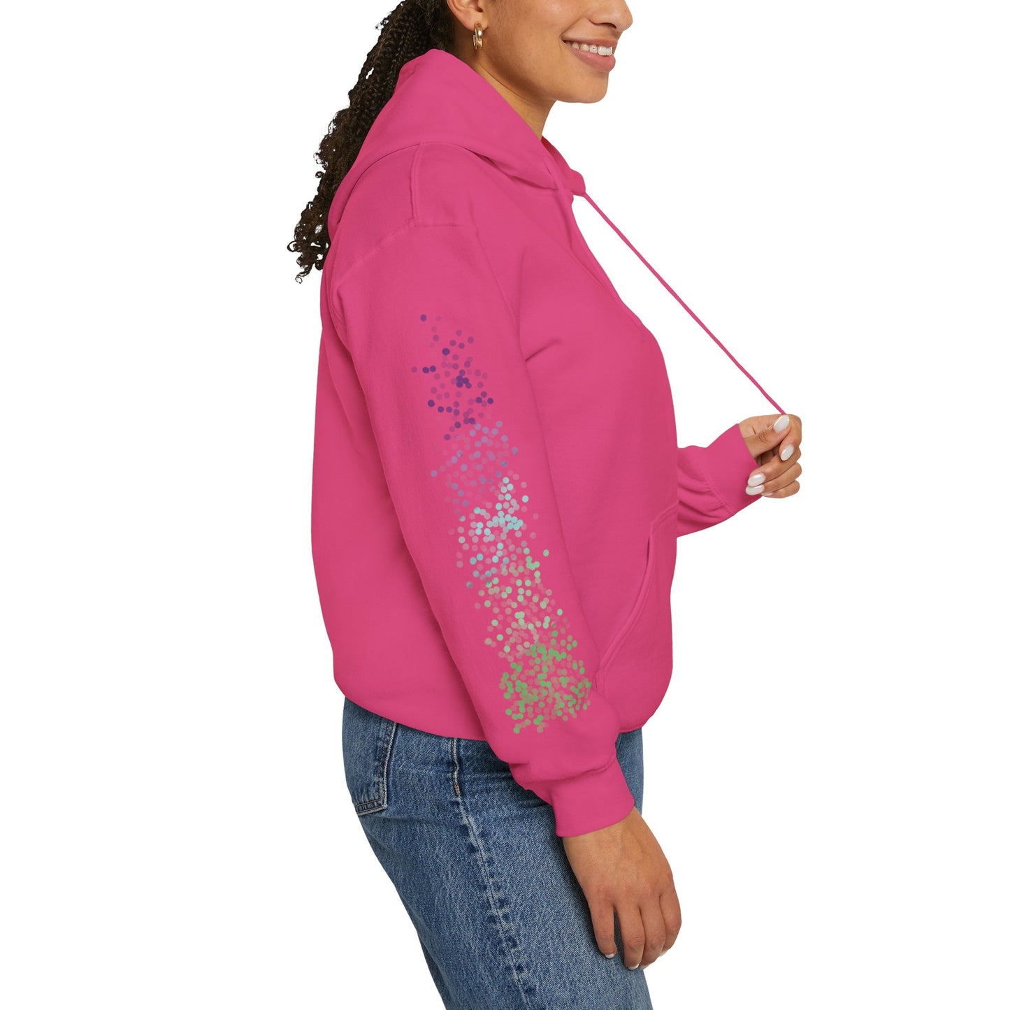 Toric Pride Flag Dots - Adult Unisex Hoodie