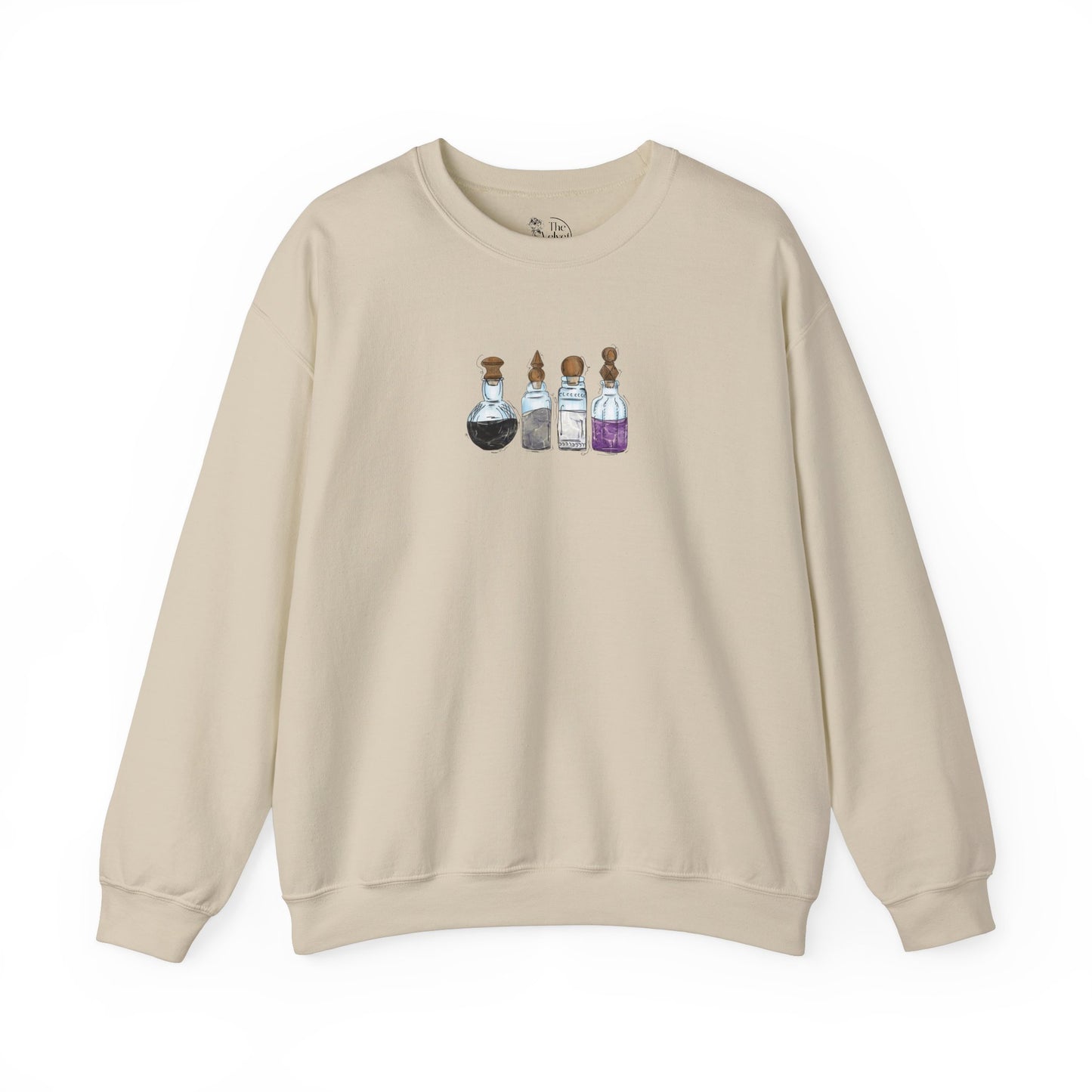 Asexual Pride Flag Potion Bottles - Adult Unisex Sweatshirt