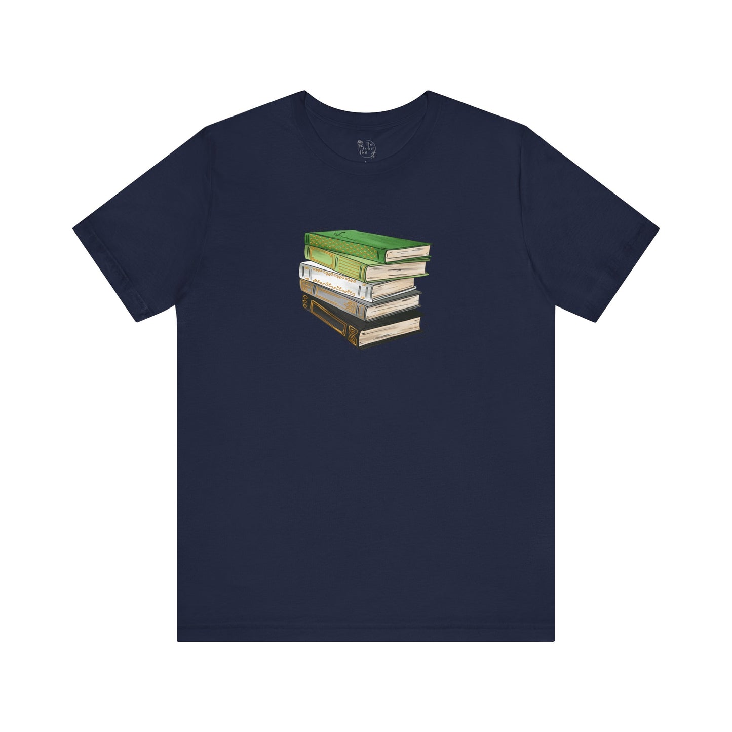 Aromantic Pride Flag Old Books - Unisex T-Shirt