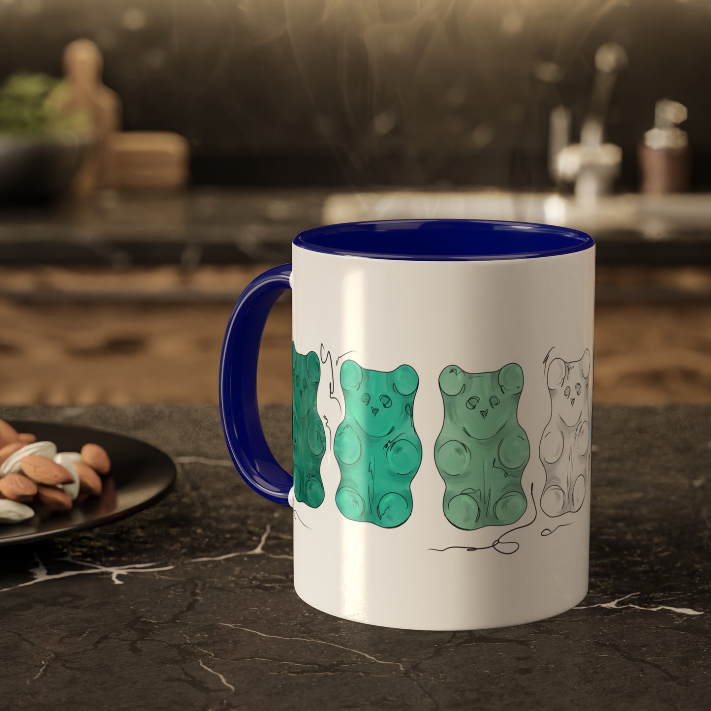 Gay Male Pride Flag Gummy Bears - Mug
