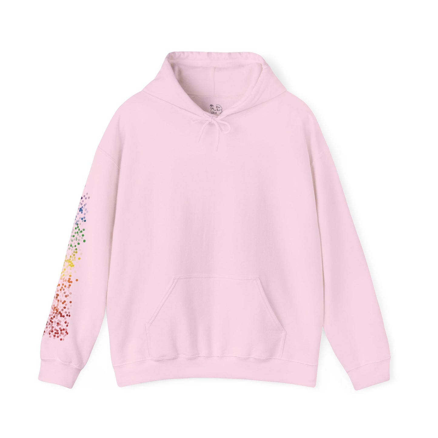 Gay Pride Flag Dots - Adult Unisex Hoodie
