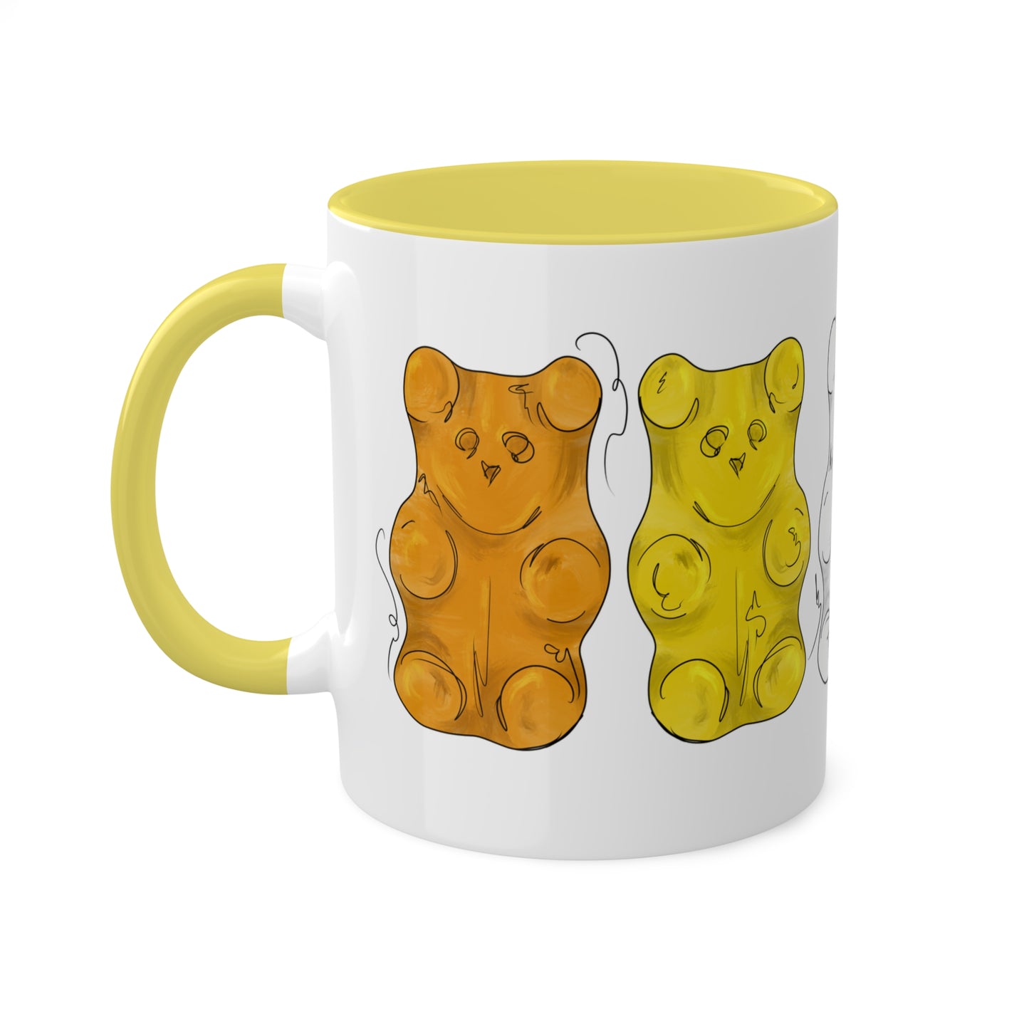 Aroace Pride Flag Gummy Bears - Mug