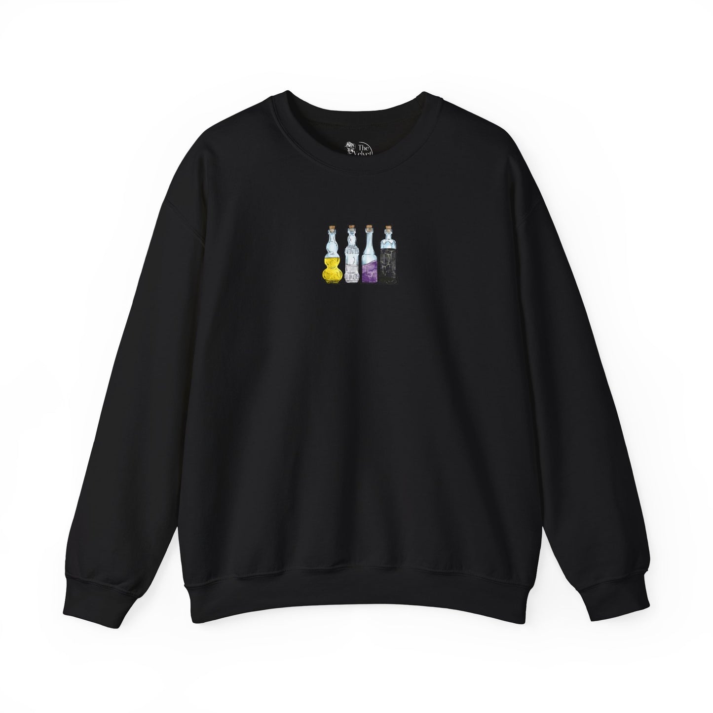 Nonbinary Pride Flag Potion Bottles - Adult Unisex Sweatshirt