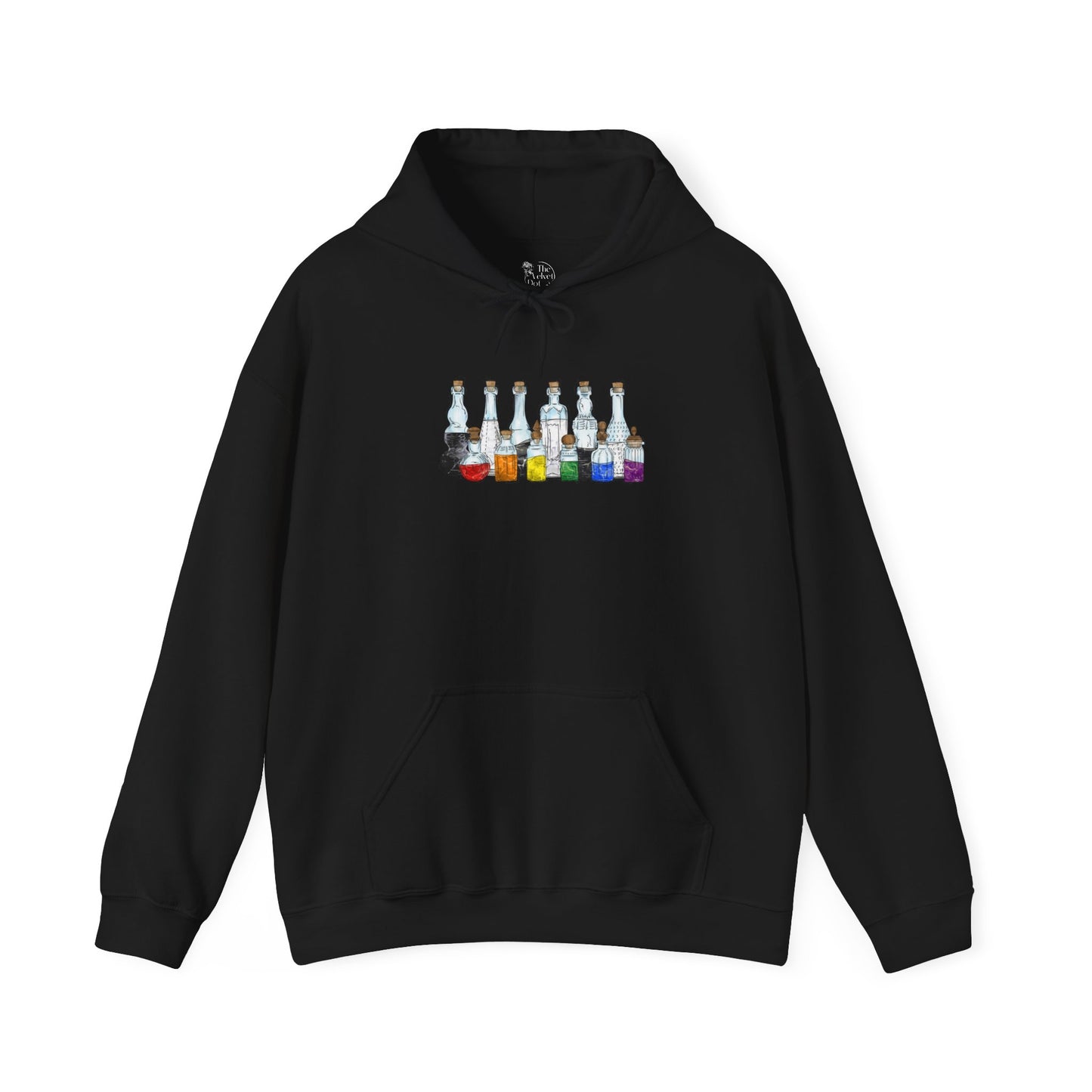 Straight Ally Pride Flag Potion Bottles - Adult Unisex Hoodie