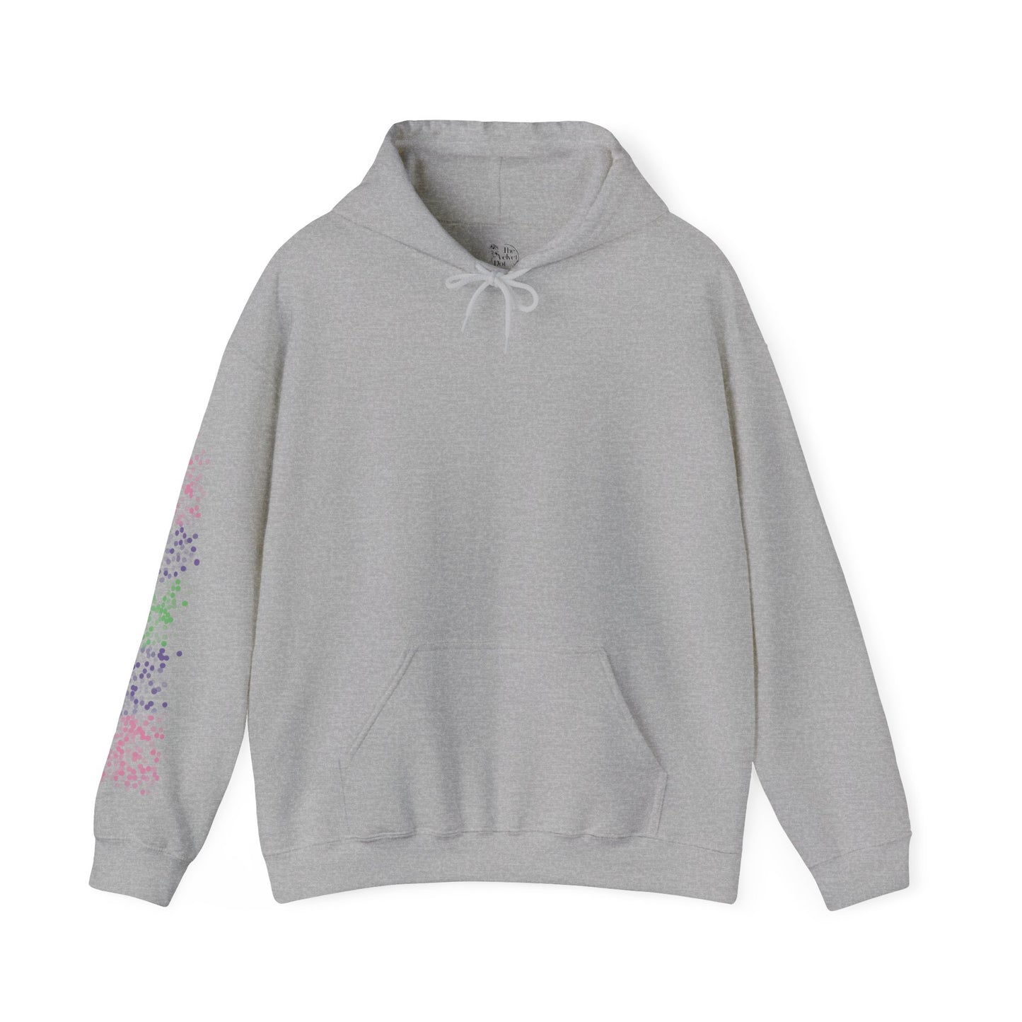 Trigender Pride Flag Dots - Adult Unisex Hoodie