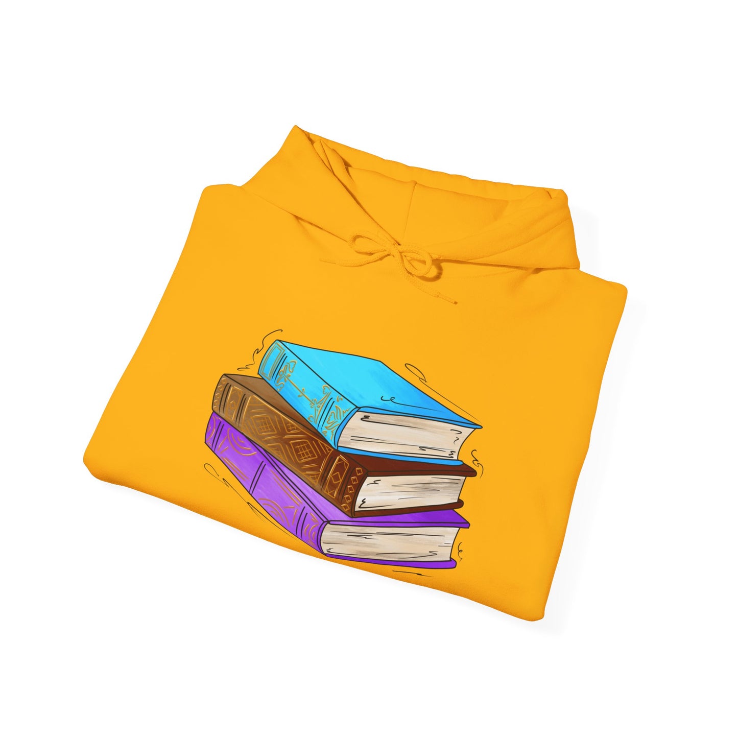 Androsexual Pride Flag Old Books - Adult Unisex Hoodie