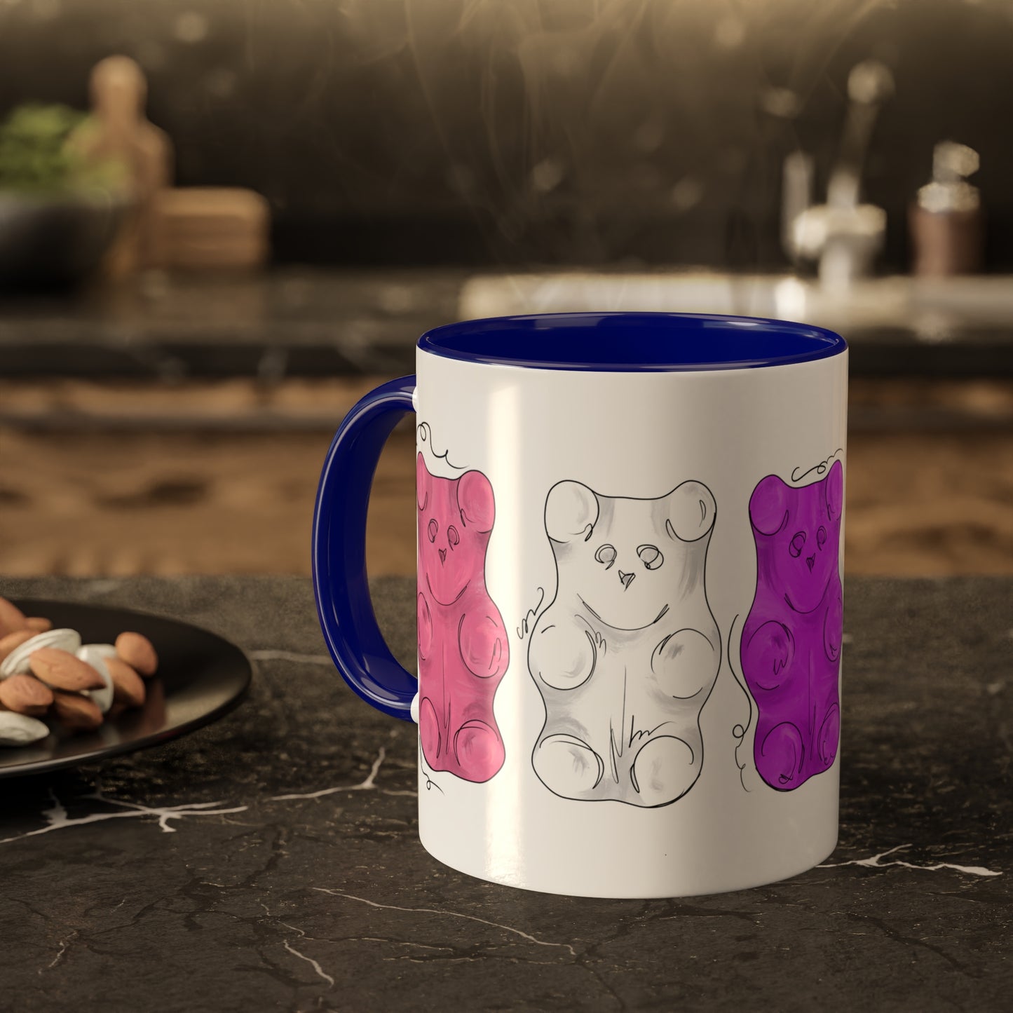 Genderfluid Pride Flag Gummy Bears - Mug