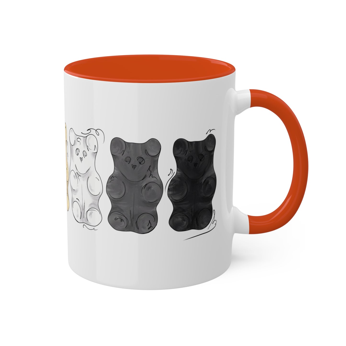 Bear Pride Flag Gummy Bears - Mug