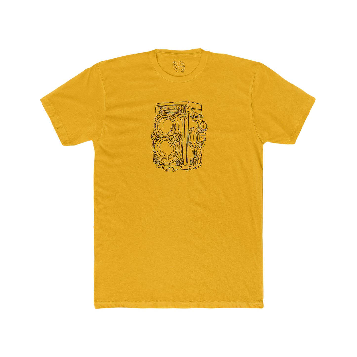 Camera Rolleiflex Sketch - Men's T-Shirt