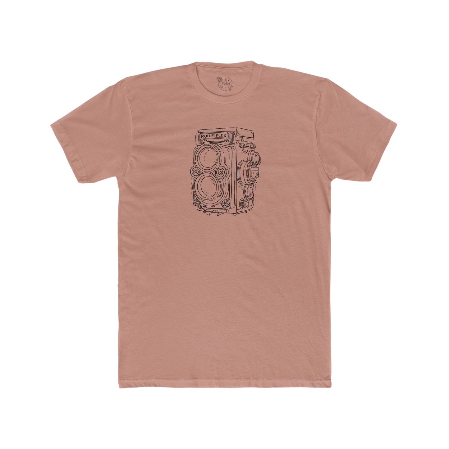 Camera Rolleiflex Sketch - Men's T-Shirt