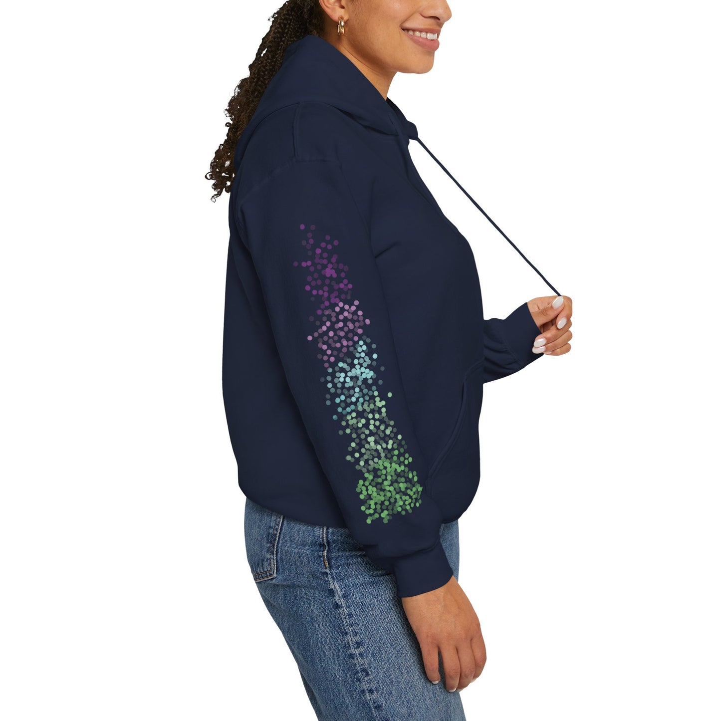 Toric Pride Flag Dots - Adult Unisex Hoodie
