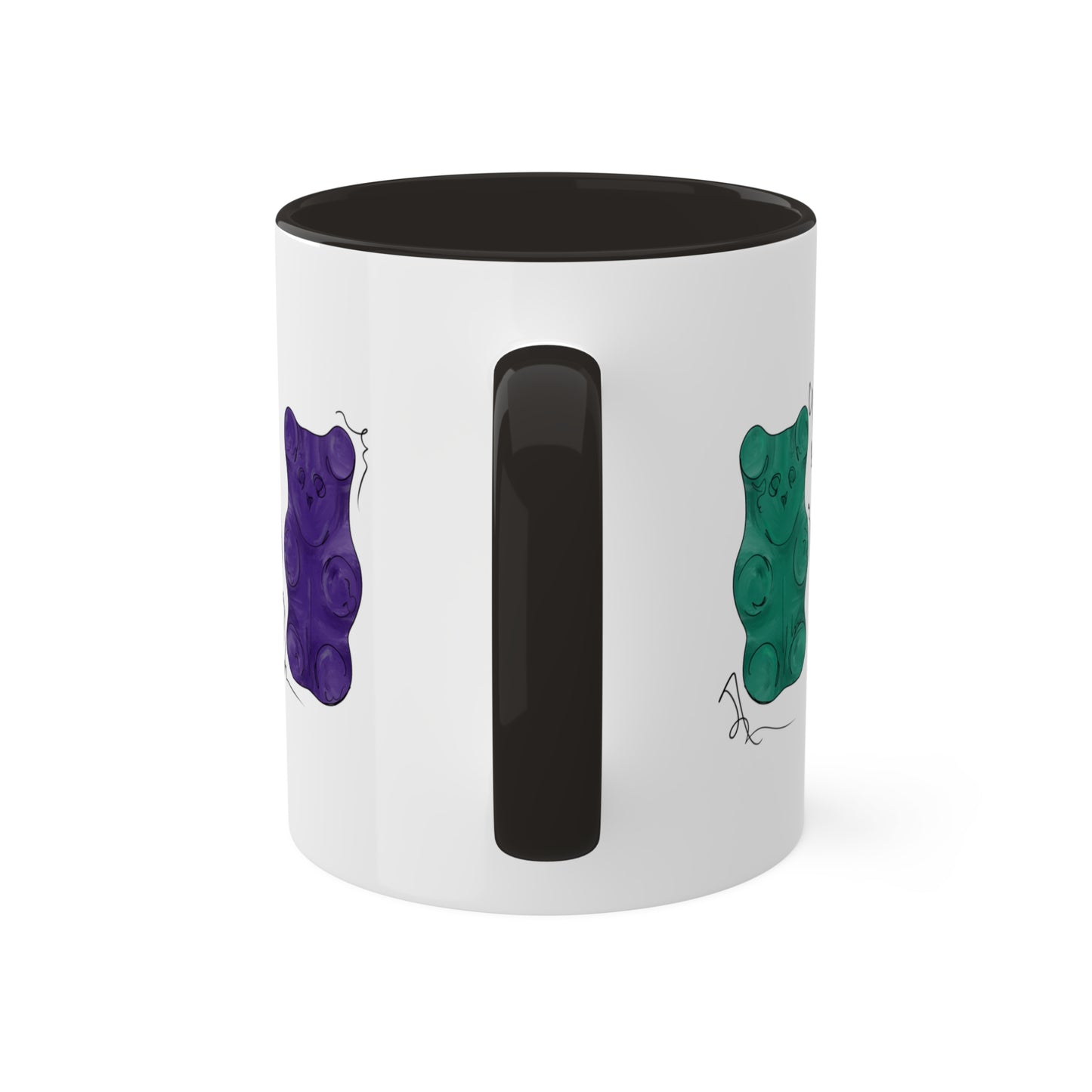 Gay Male Pride Flag Gummy Bears - Mug