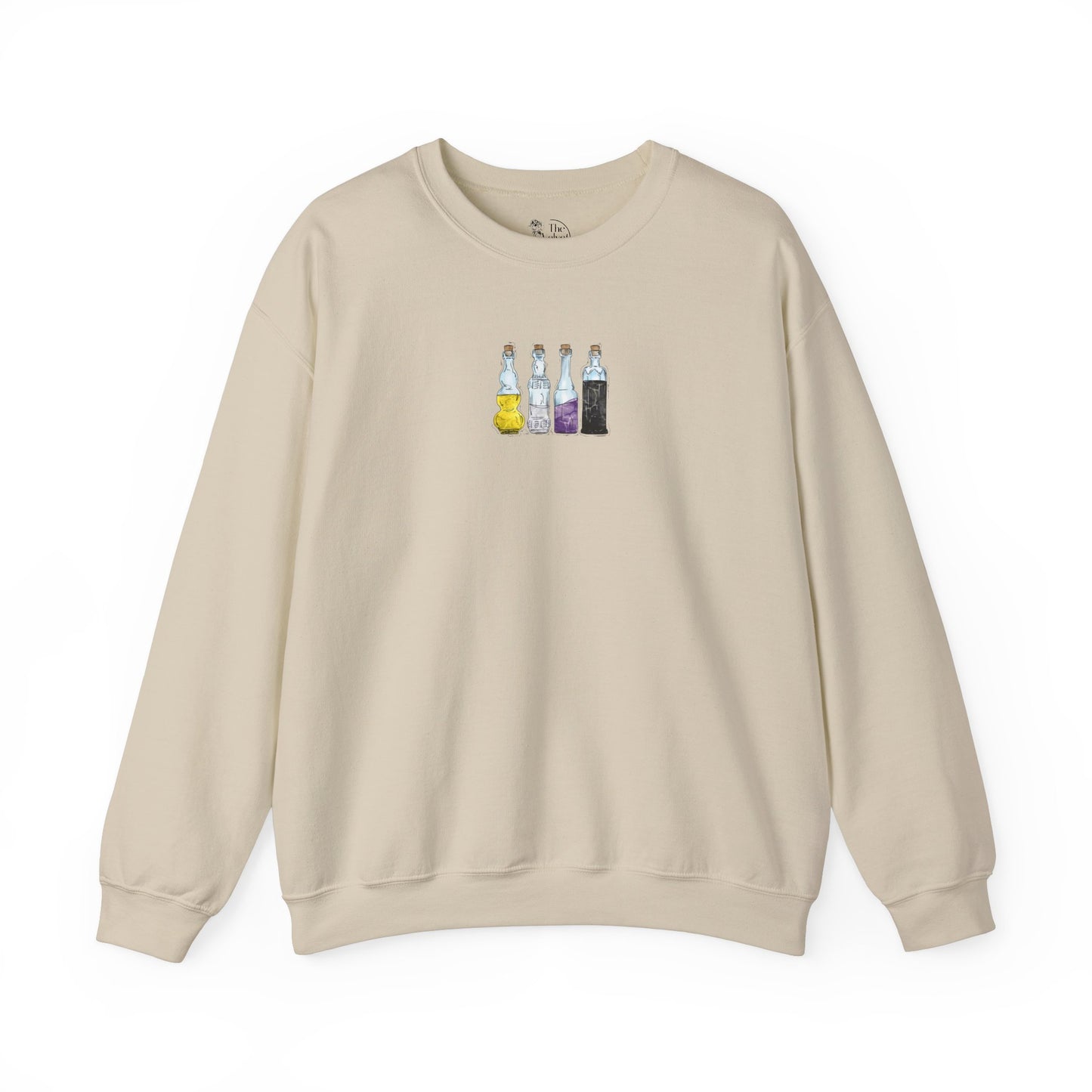 Nonbinary Pride Flag Potion Bottles - Adult Unisex Sweatshirt