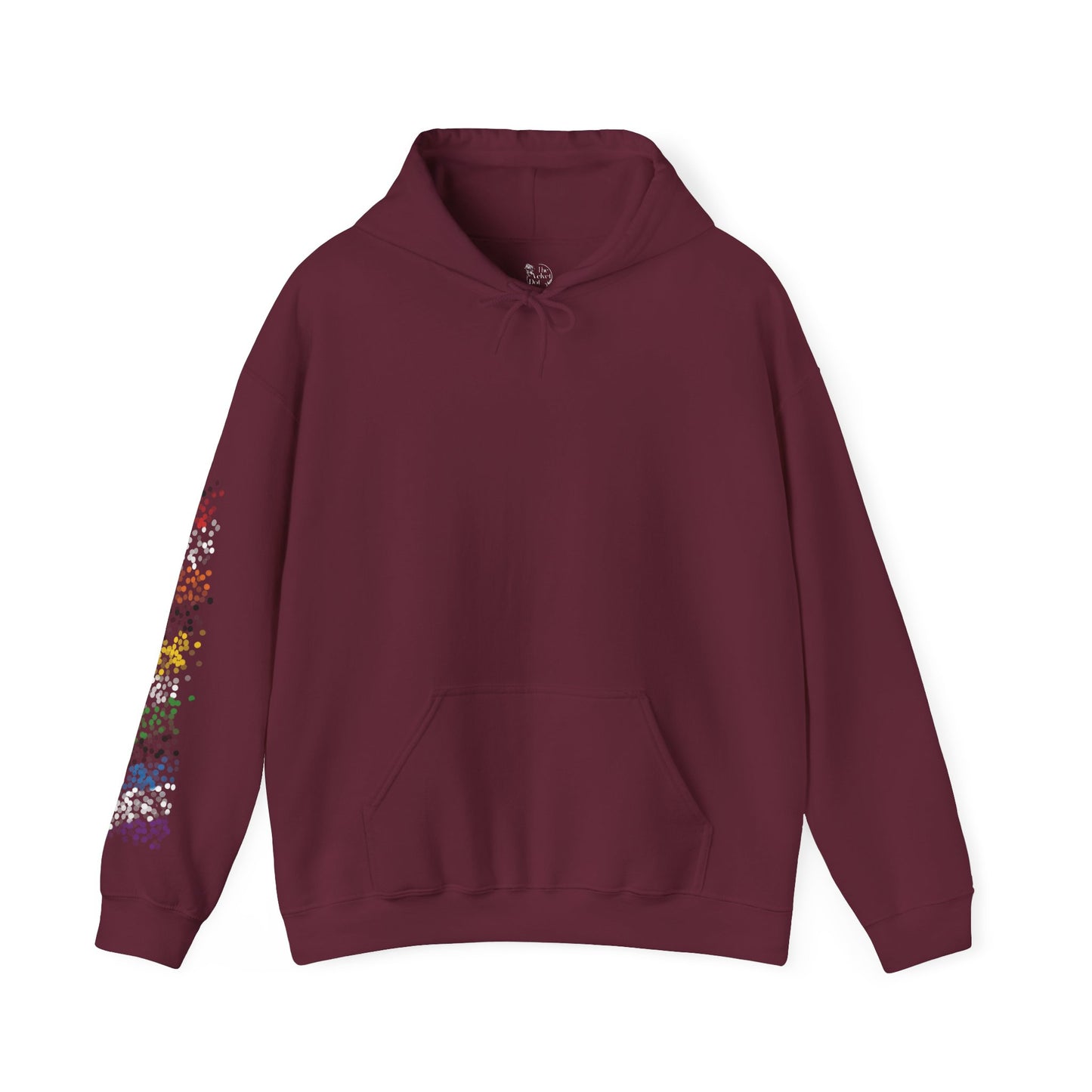 Straight Ally Pride Flag Dots - Adult Unisex Hoodie