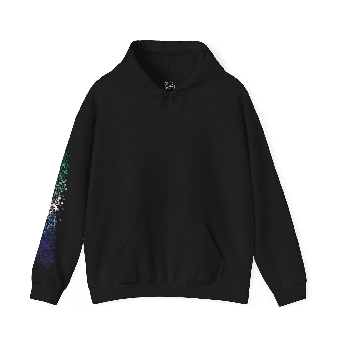 Gay Male MLM Pride Flag Dots - Adult Unisex Hoodie