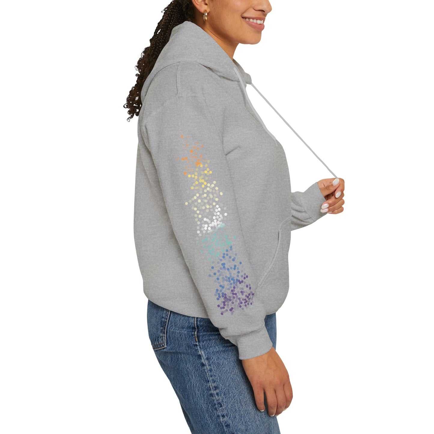 Genderfaun Pride Flag Dots - Adult Unisex Hoodie