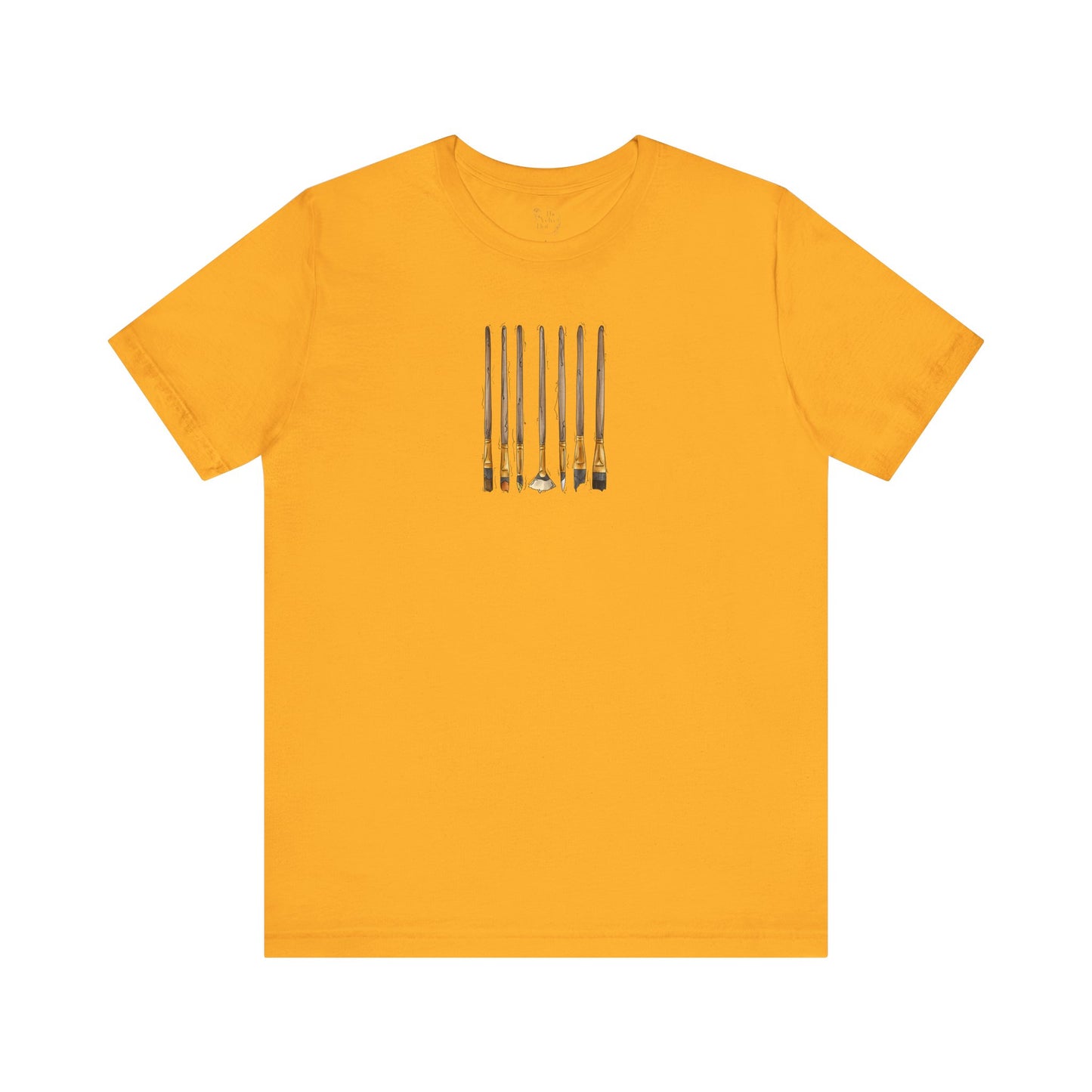 Bear Pride Flag Paint Brushes - Unisex T-Shirt
