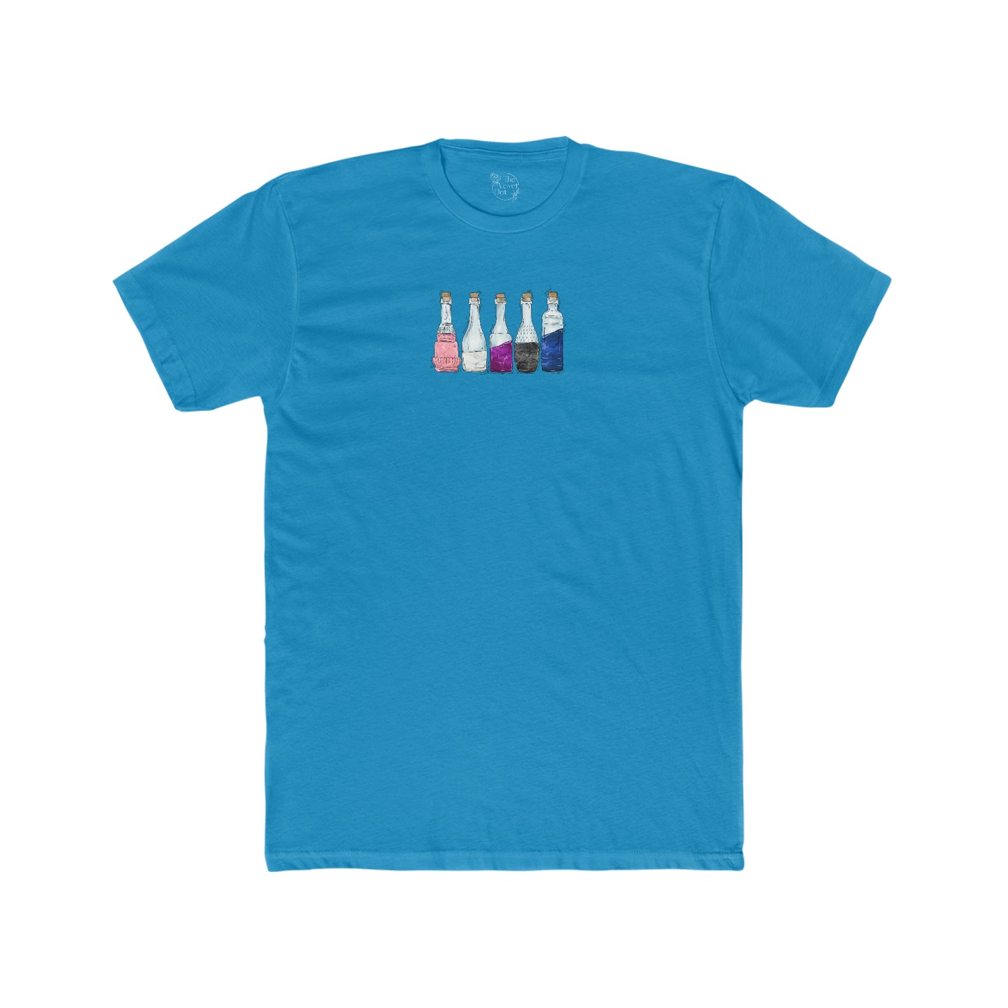 Genderfluid Pride Flag Potion Bottles - Men's T-Shirt