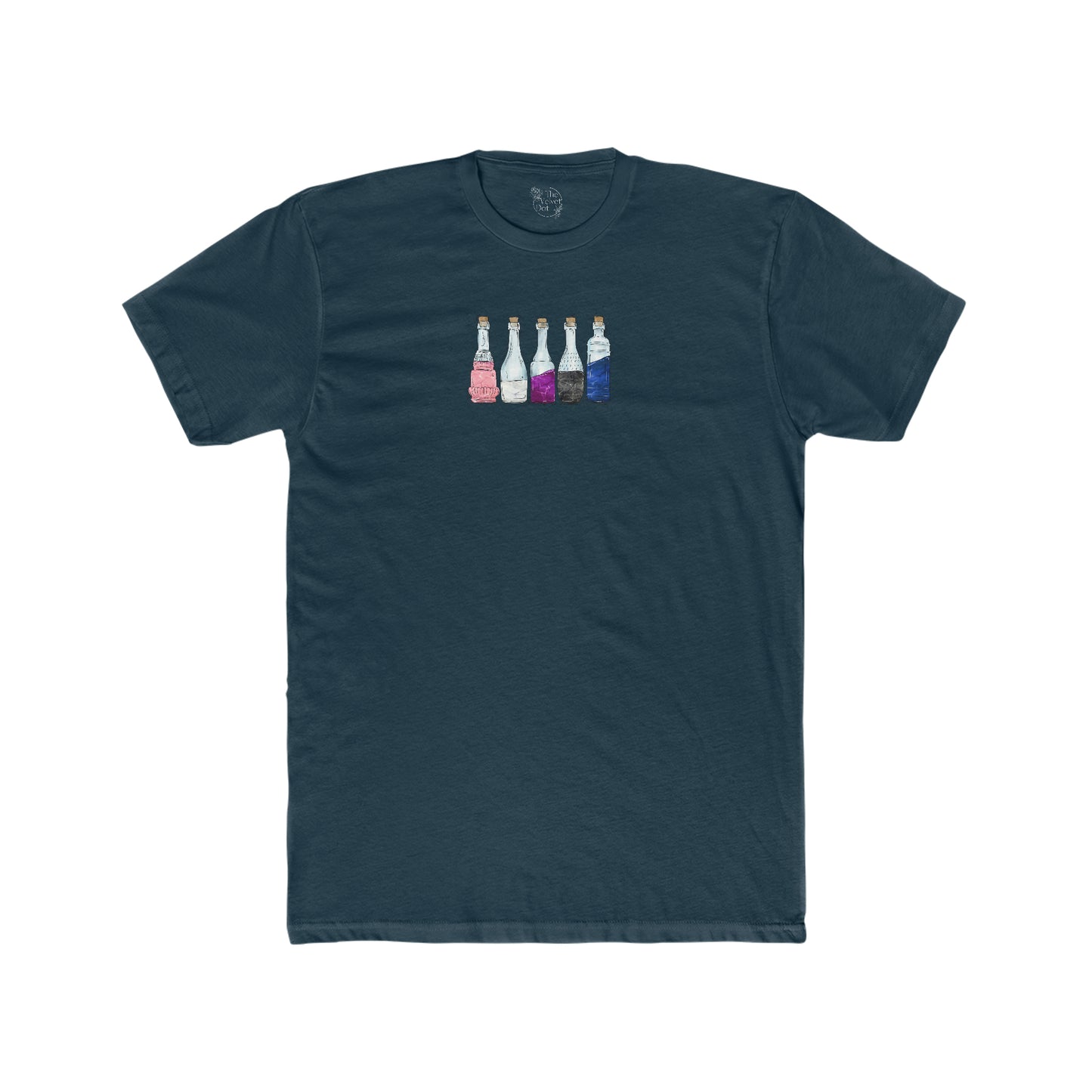 Genderfluid Pride Flag Potion Bottles - Men's T-Shirt