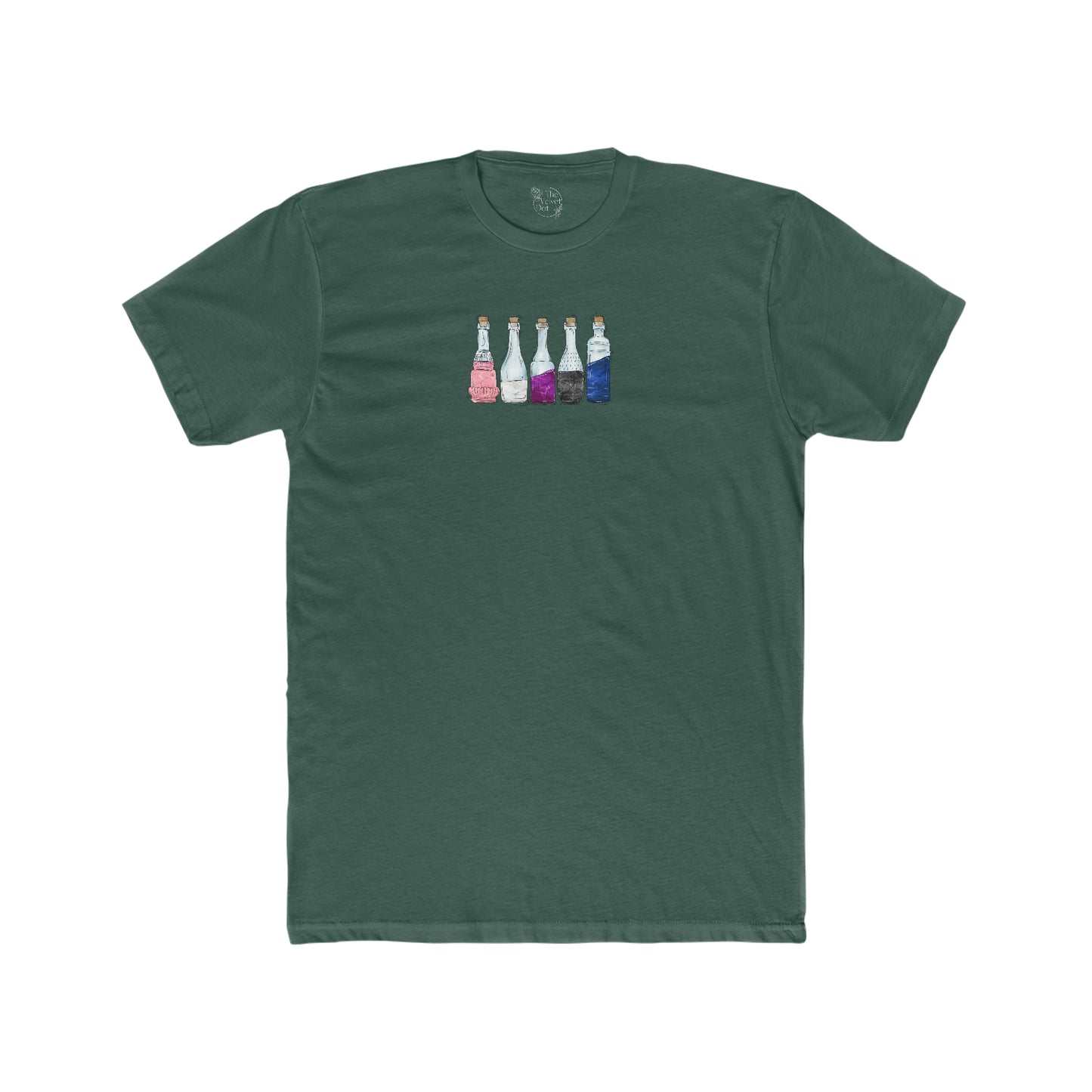 Genderfluid Pride Flag Potion Bottles - Men's T-Shirt