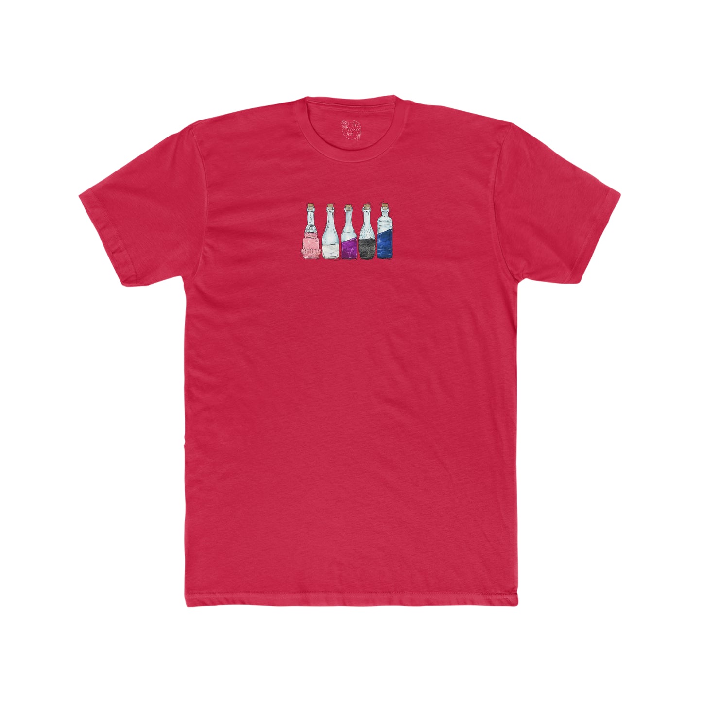 Genderfluid Pride Flag Potion Bottles - Men's T-Shirt