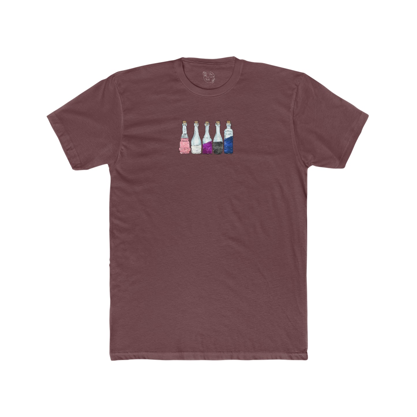 Genderfluid Pride Flag Potion Bottles - Men's T-Shirt